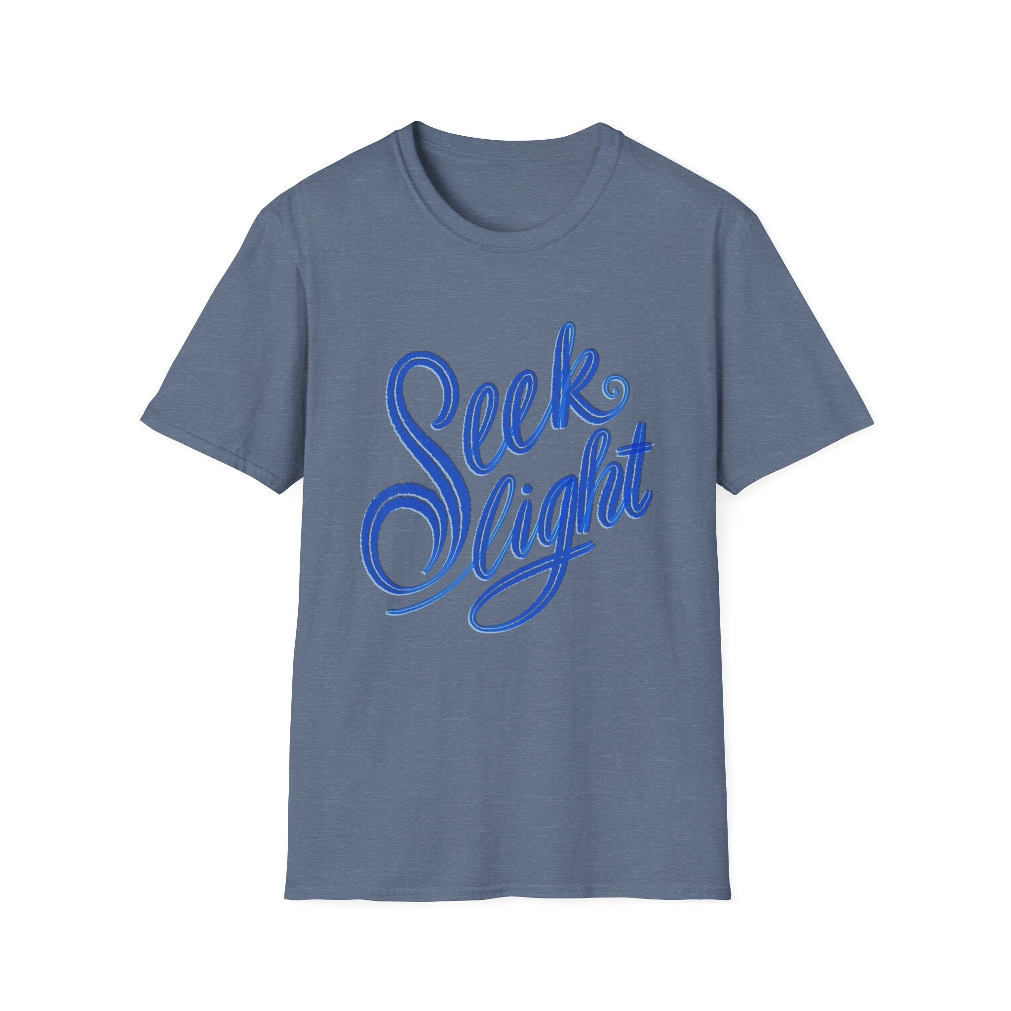 'Seek Light' T-Shirt - Inspiring Quote
