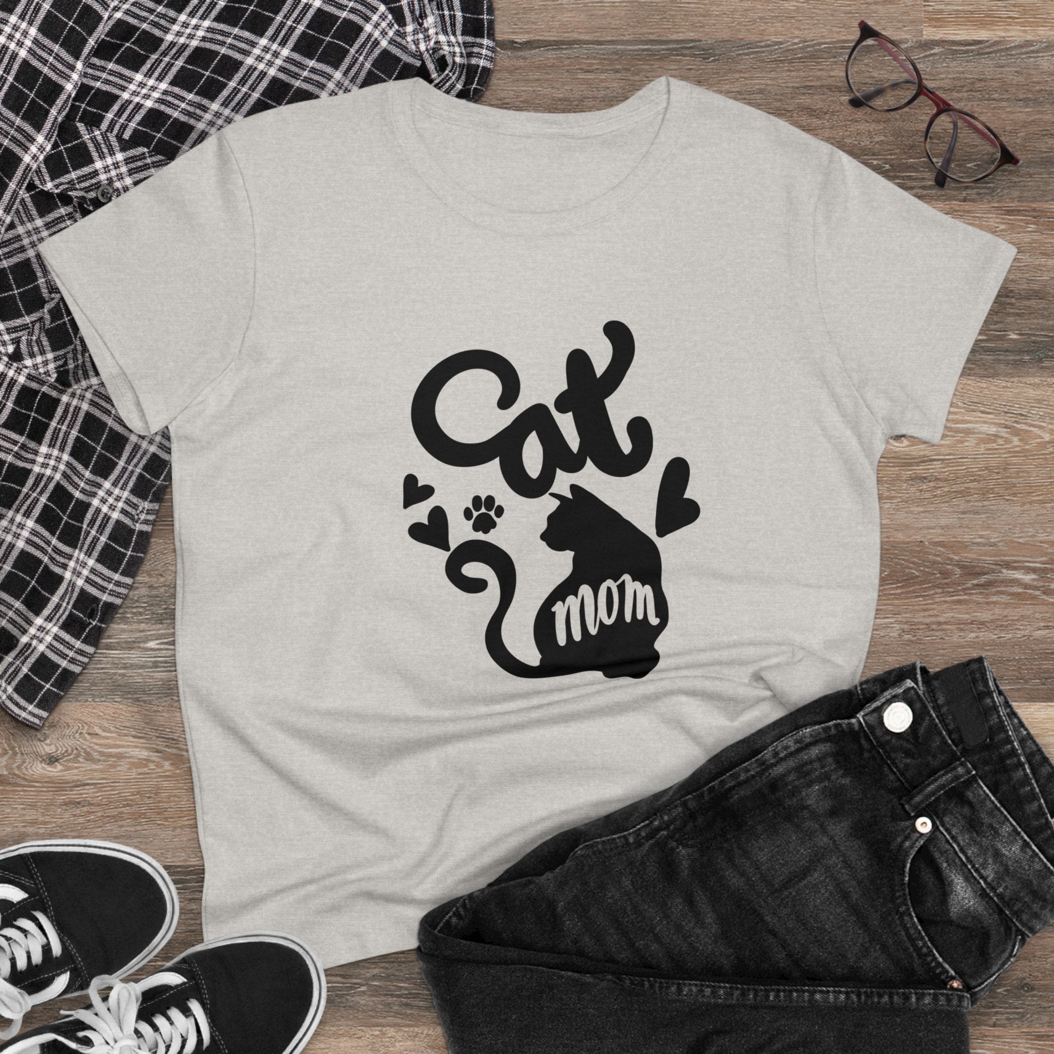 CAT MOM Cotton Tee