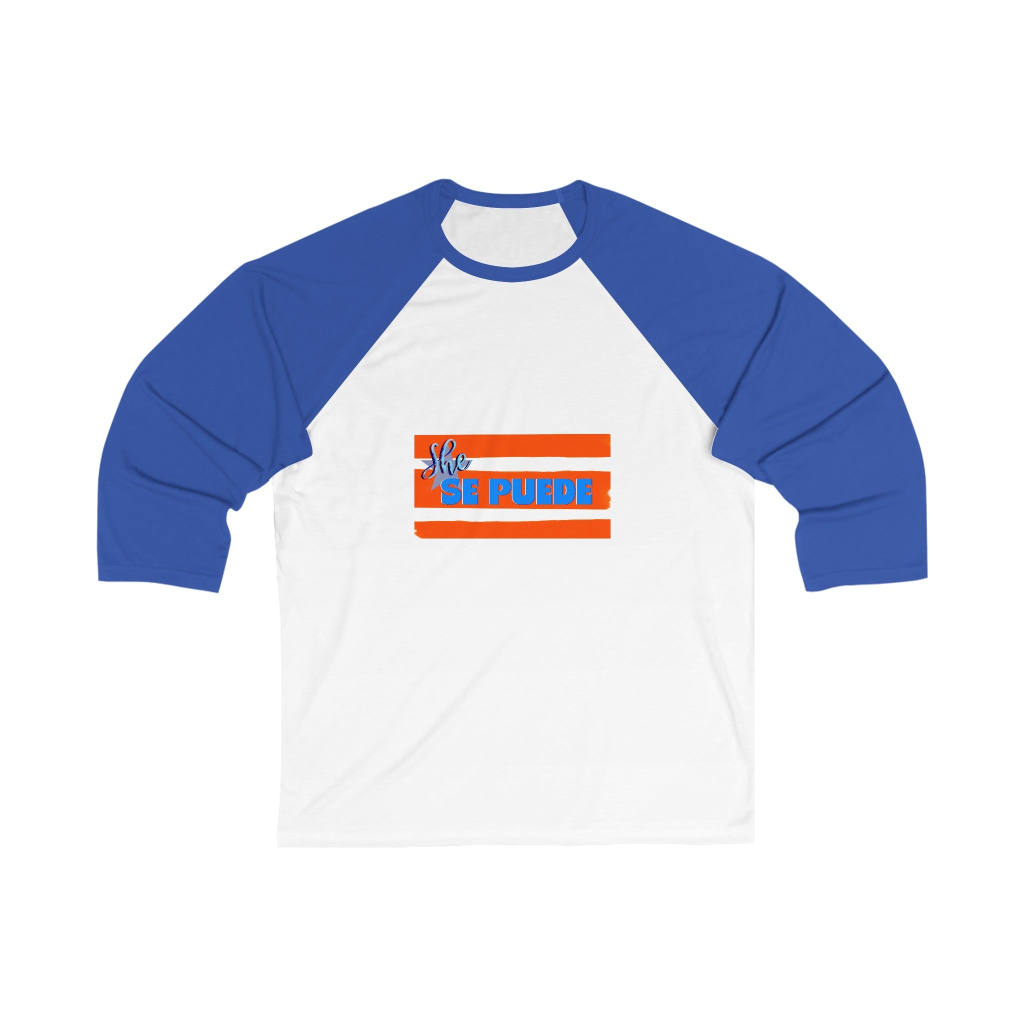 SHE SE PUEDE 3\4 Sleeve Baseball Tee