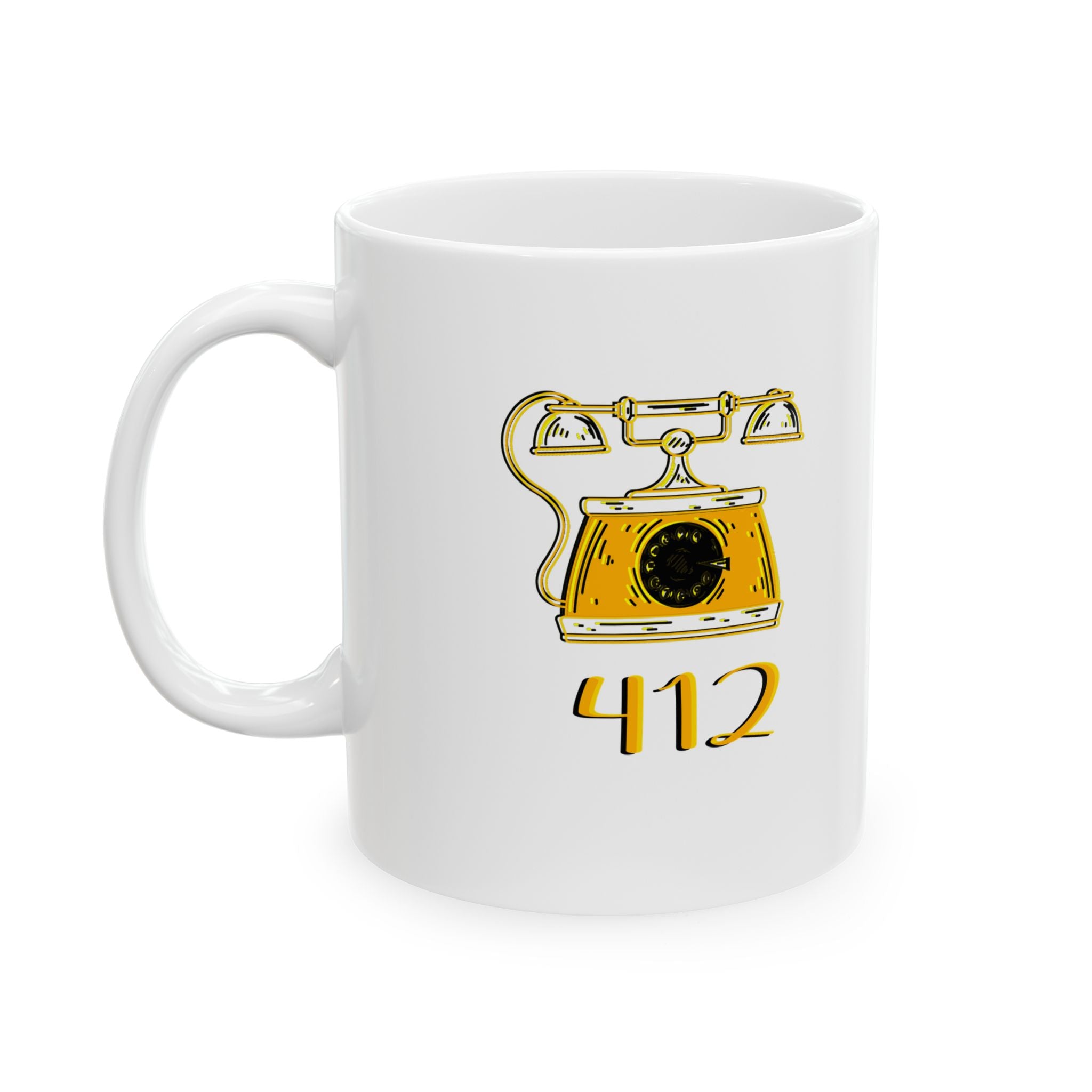 PITTSBURGH Ceramic Mug, (11oz,)