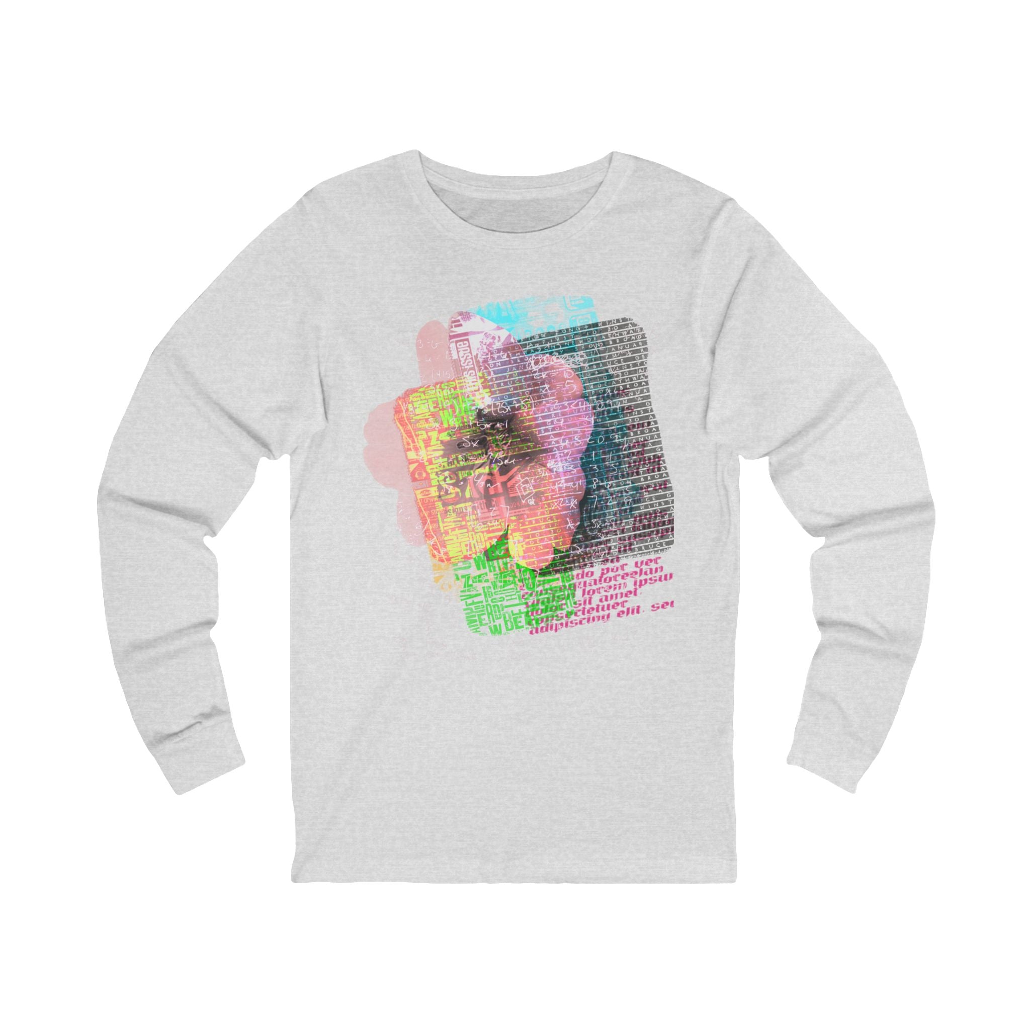 FLORAL SCHOLAR Long Sleeve Tee