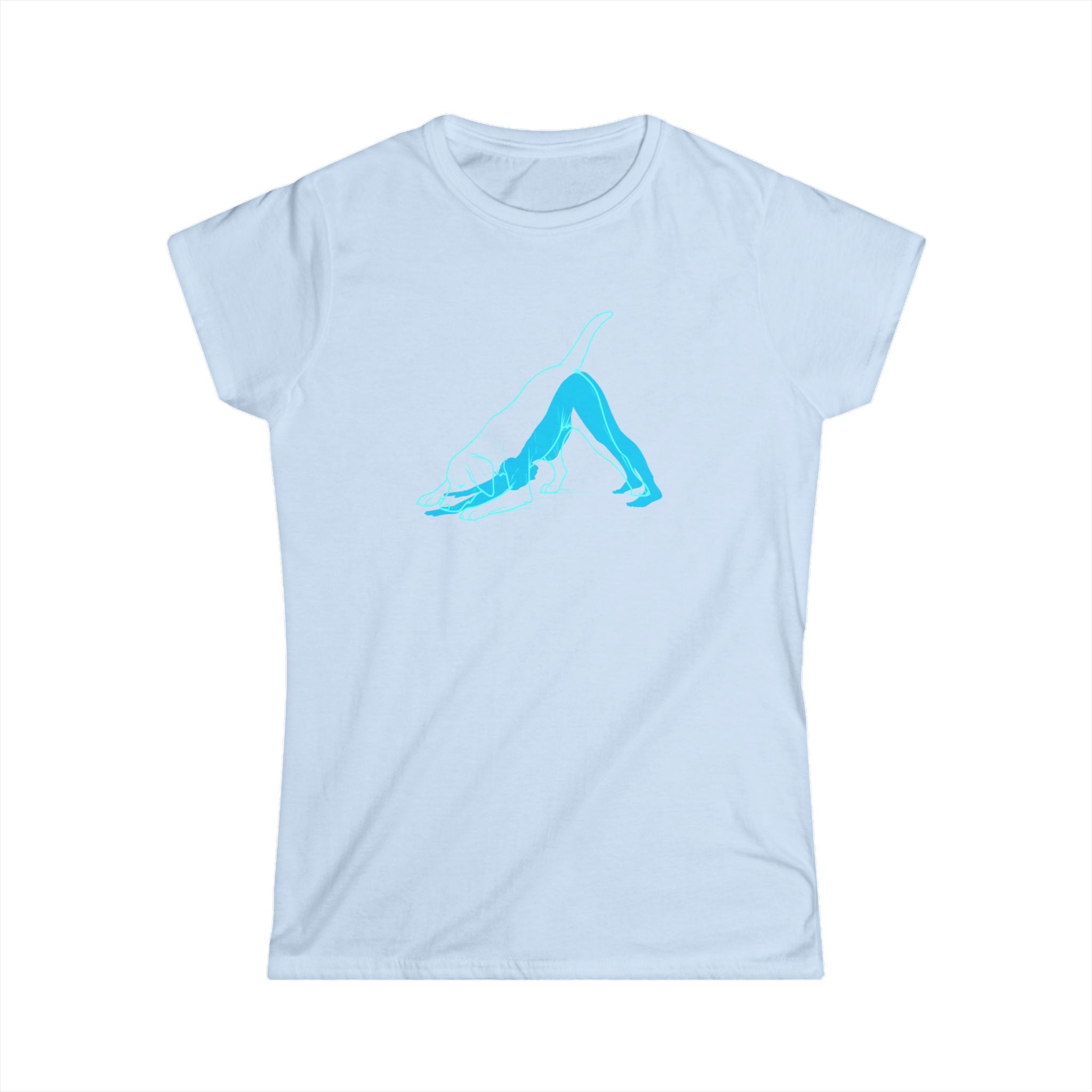 Downward Facing Dog Women's Softstyle Tee