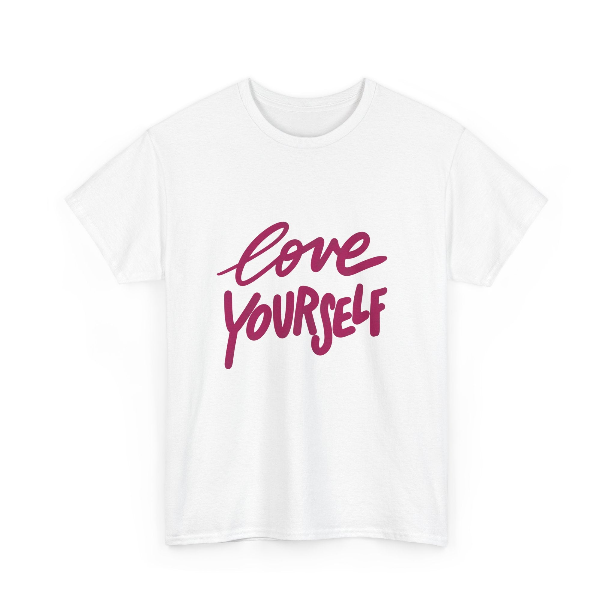 LOVE YOURSELF Unisex Heavy Cotton Tee