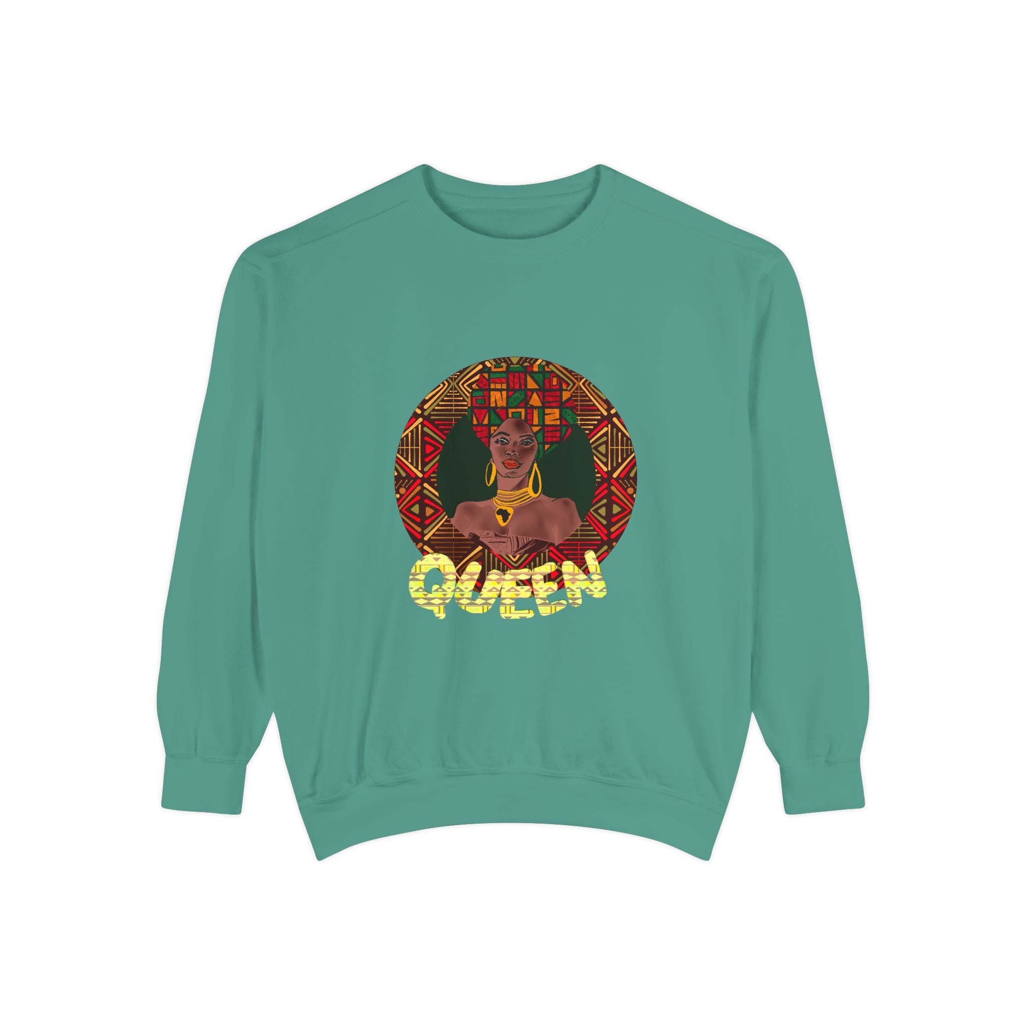 QUEEN Unisex Garment-Dyed Sweatshirt