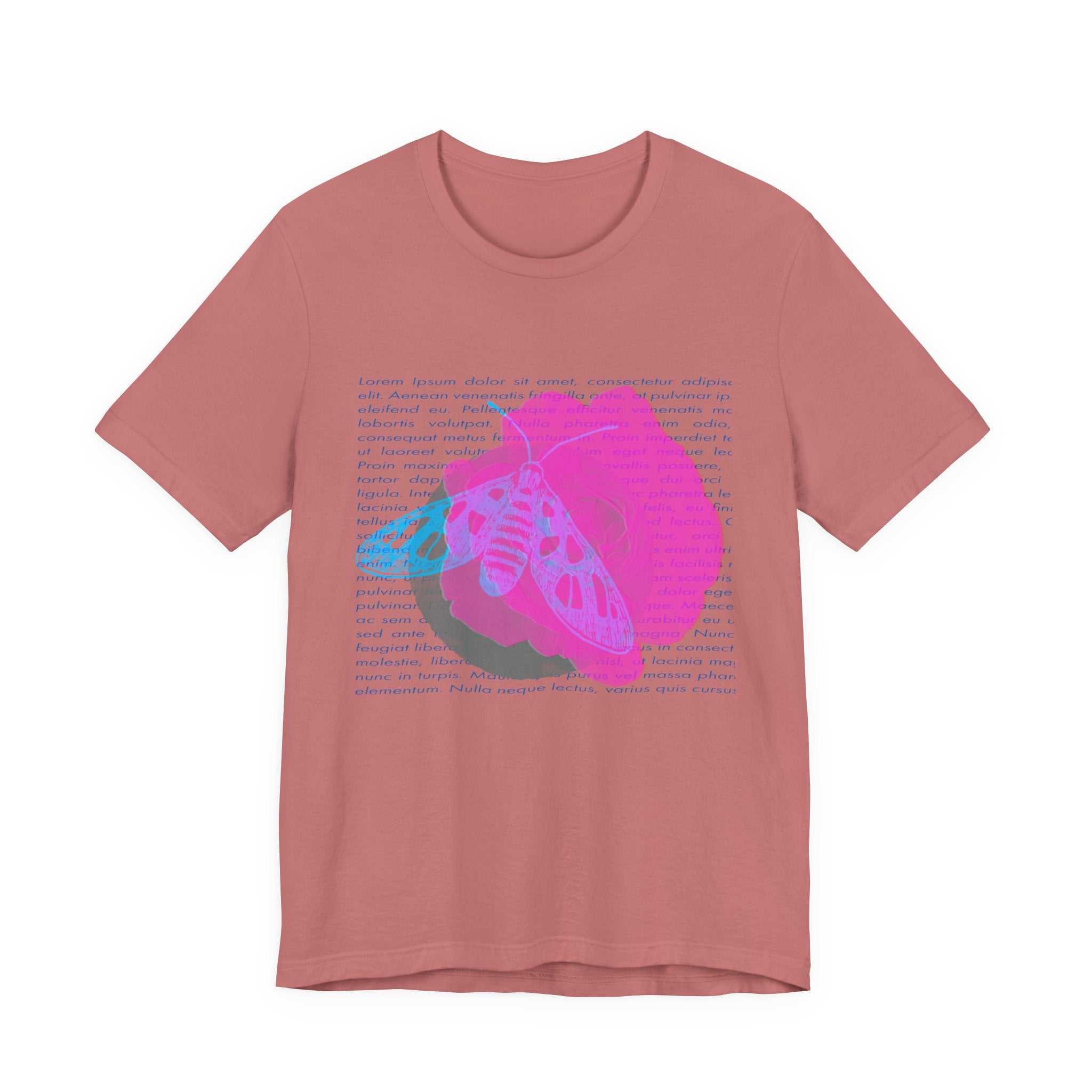 Cheerful Colorful Hand-Placed Graphic Tee