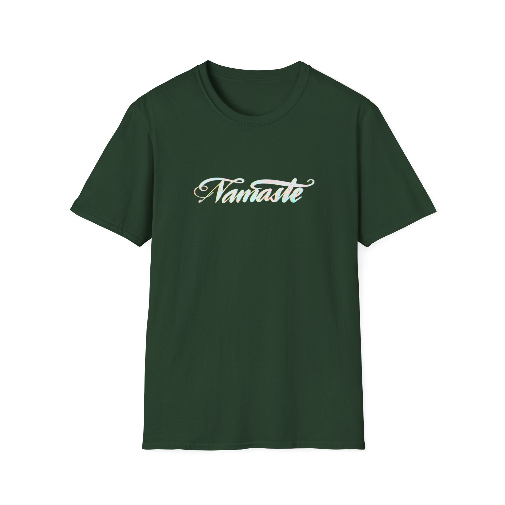 Unisex Namaste Softstyle T-Shirt - Relaxed Vibe for Yoga Lovers