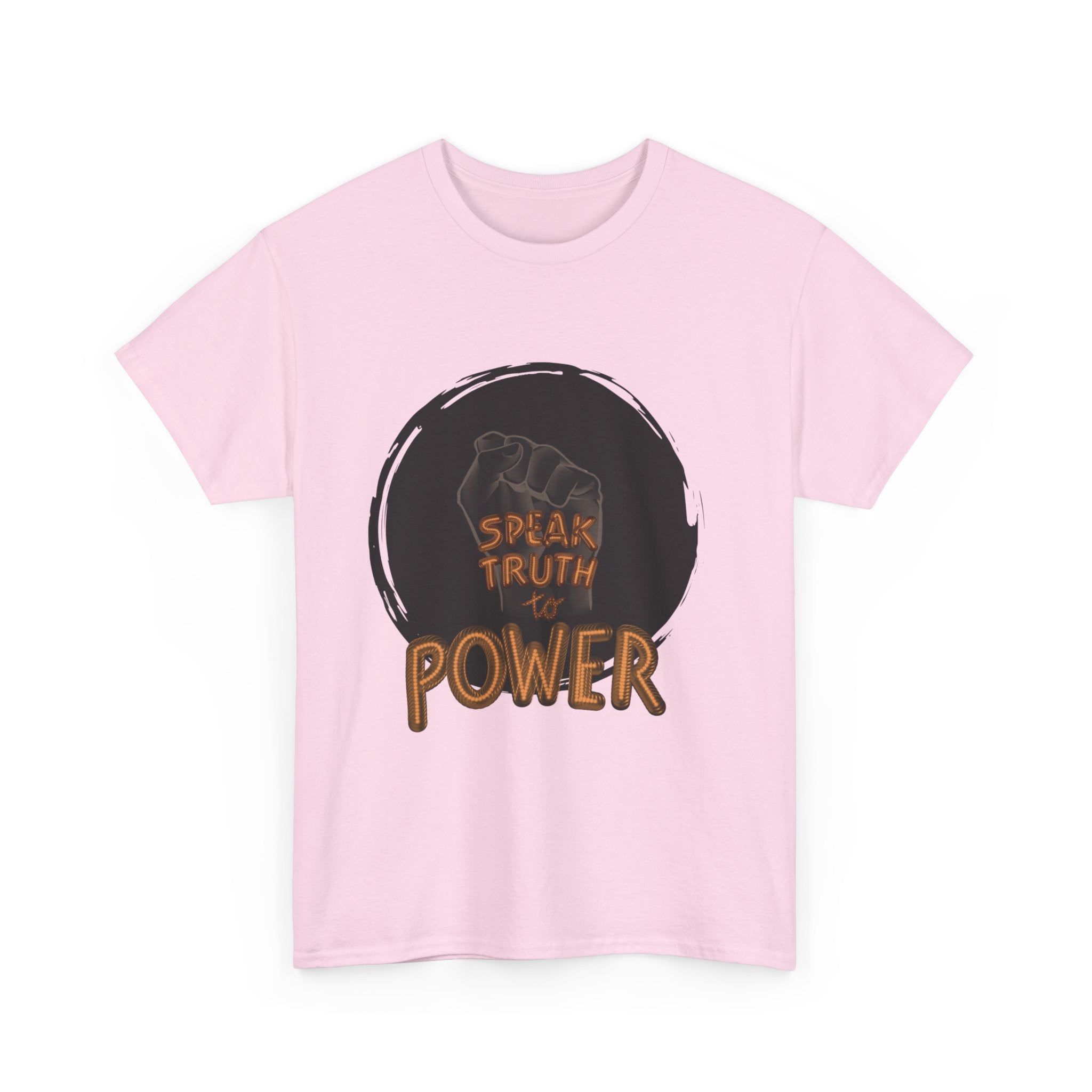 SPEAK TRUTH TO POWER Unisex Heavy Cotton Tee