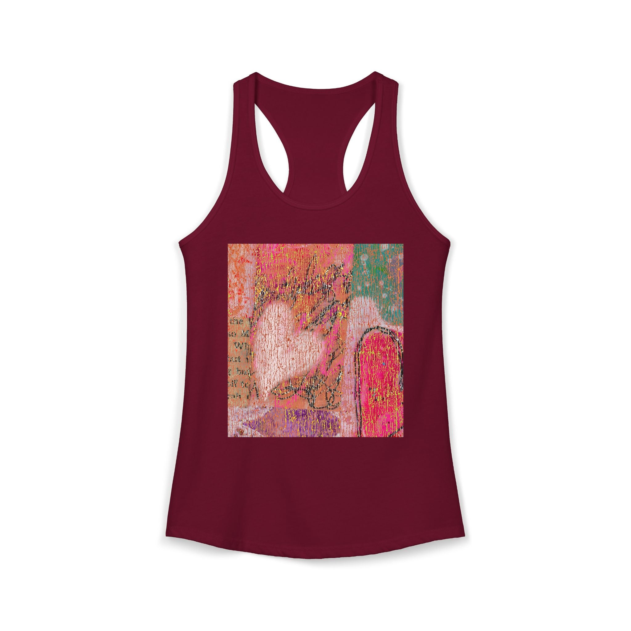 What Is Love? Tank Top — Women's Racerback Summer Tank