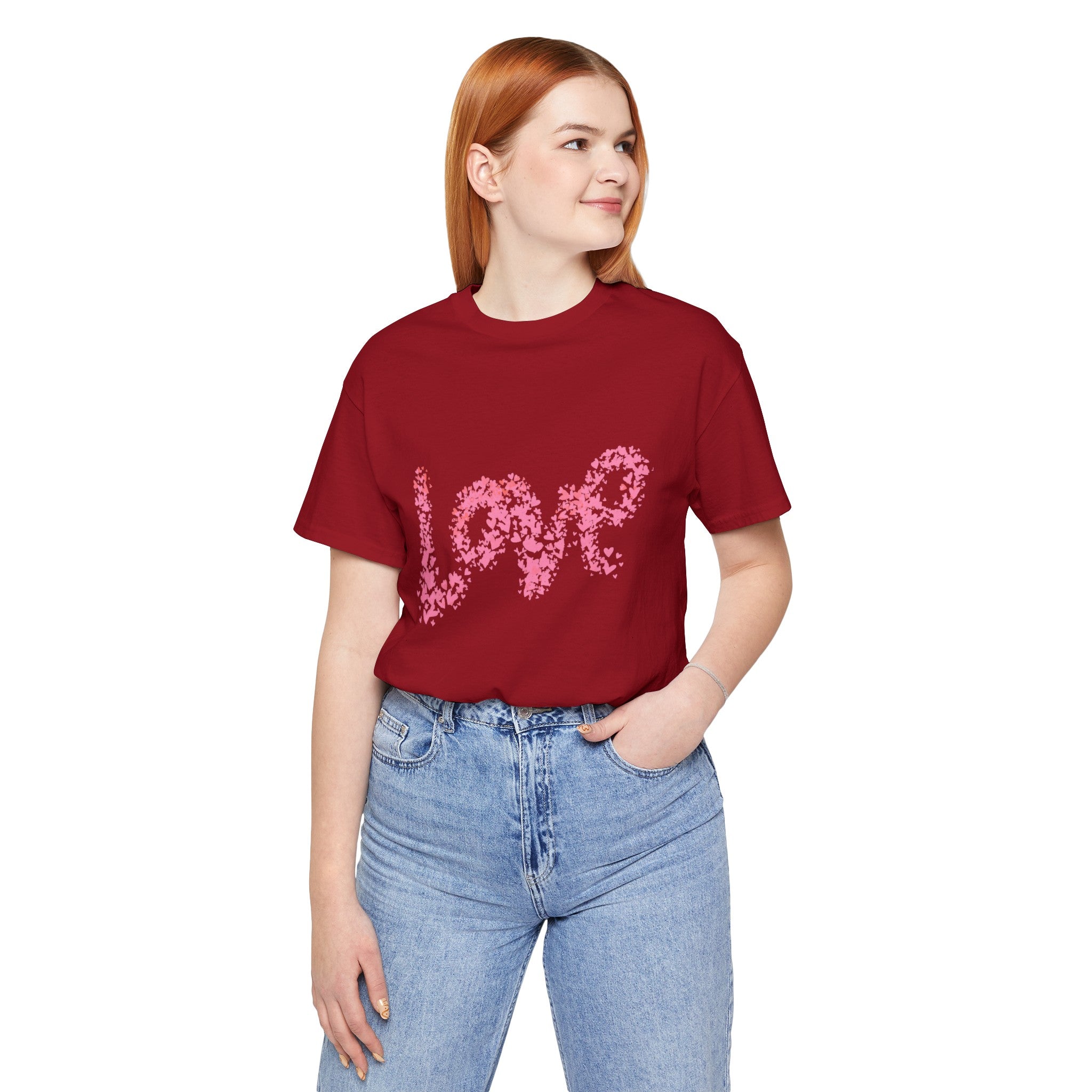 LOVE Unisex Jersey Short Sleeve Tee