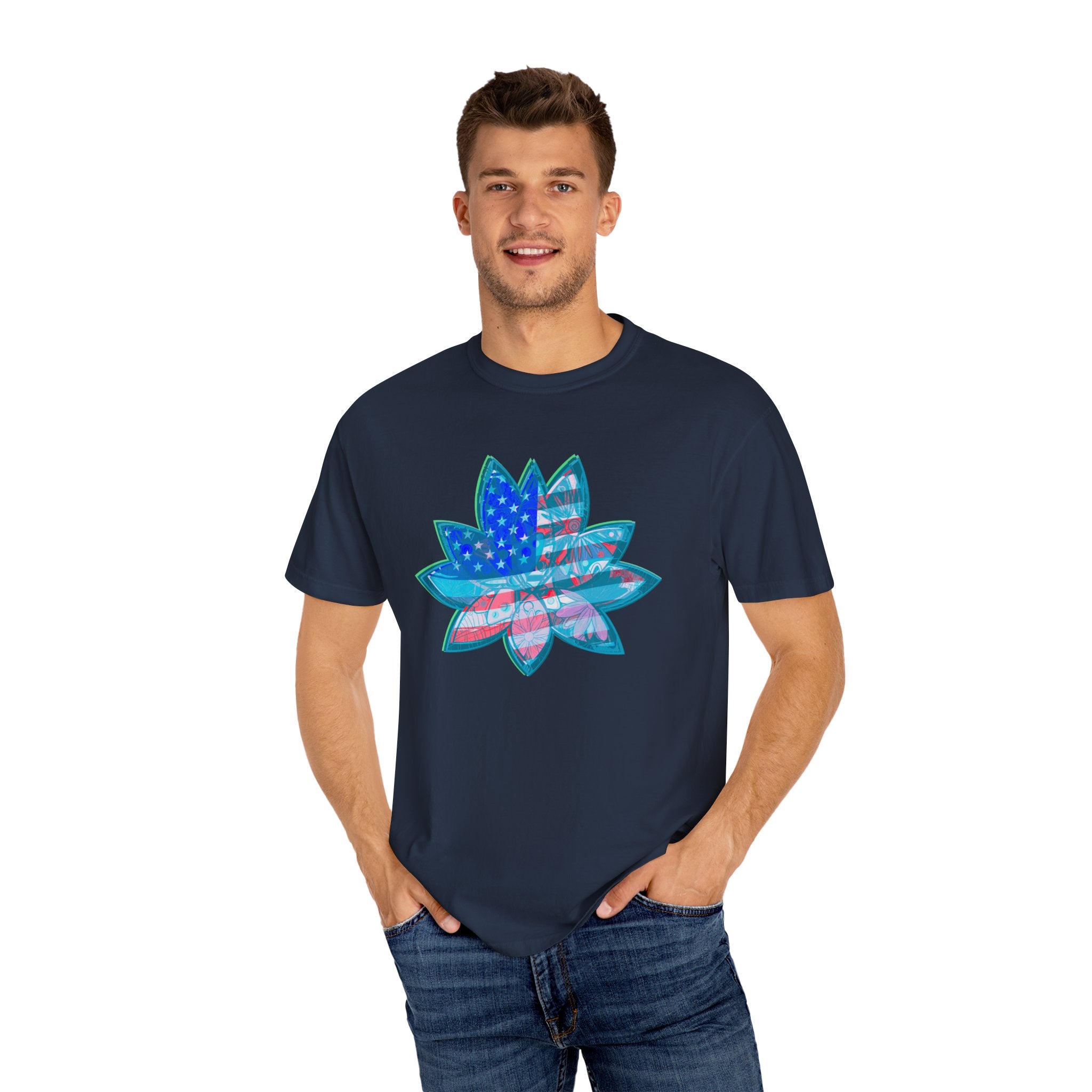 AMERICA LOTUS T-shirt