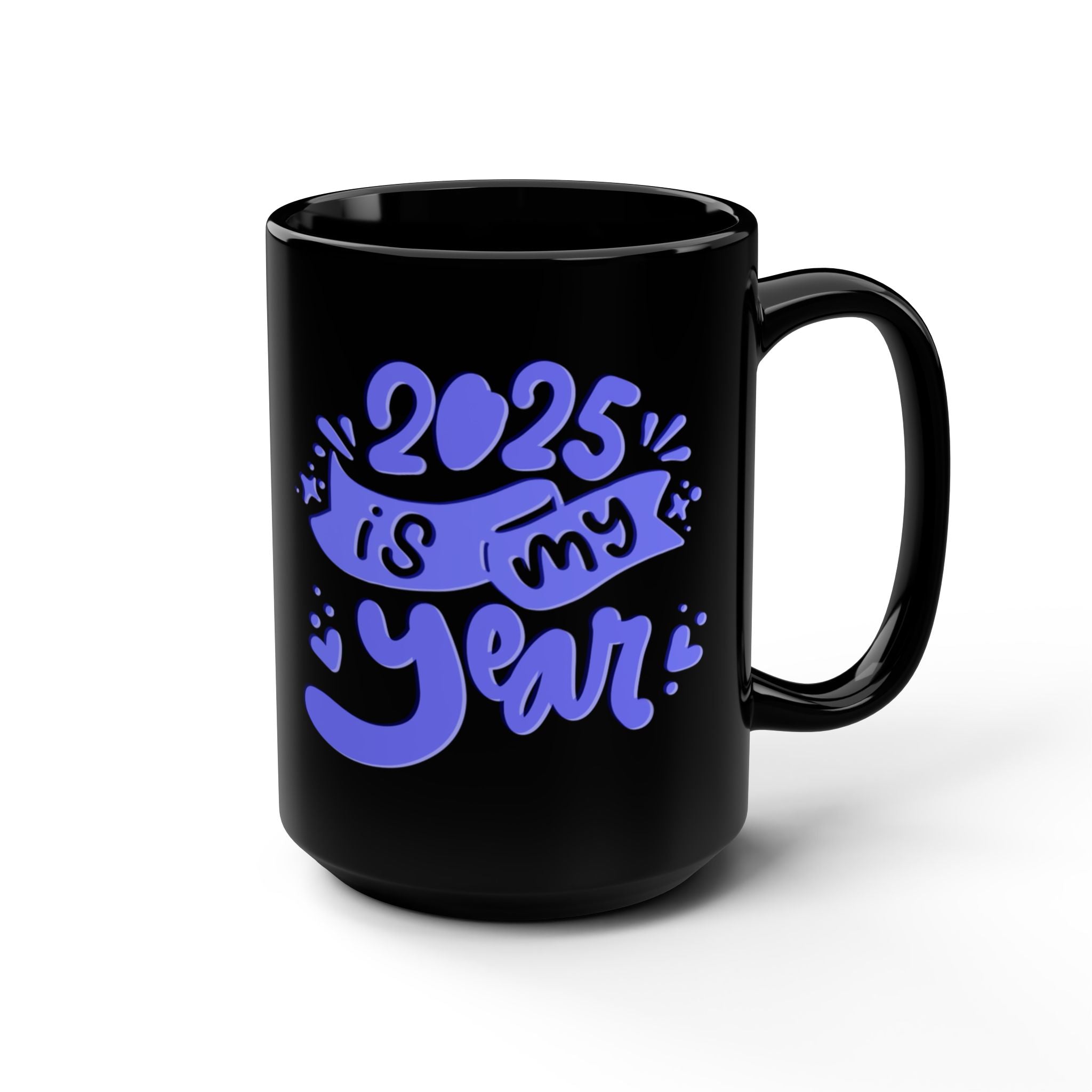 2025Black Mug, 15oz