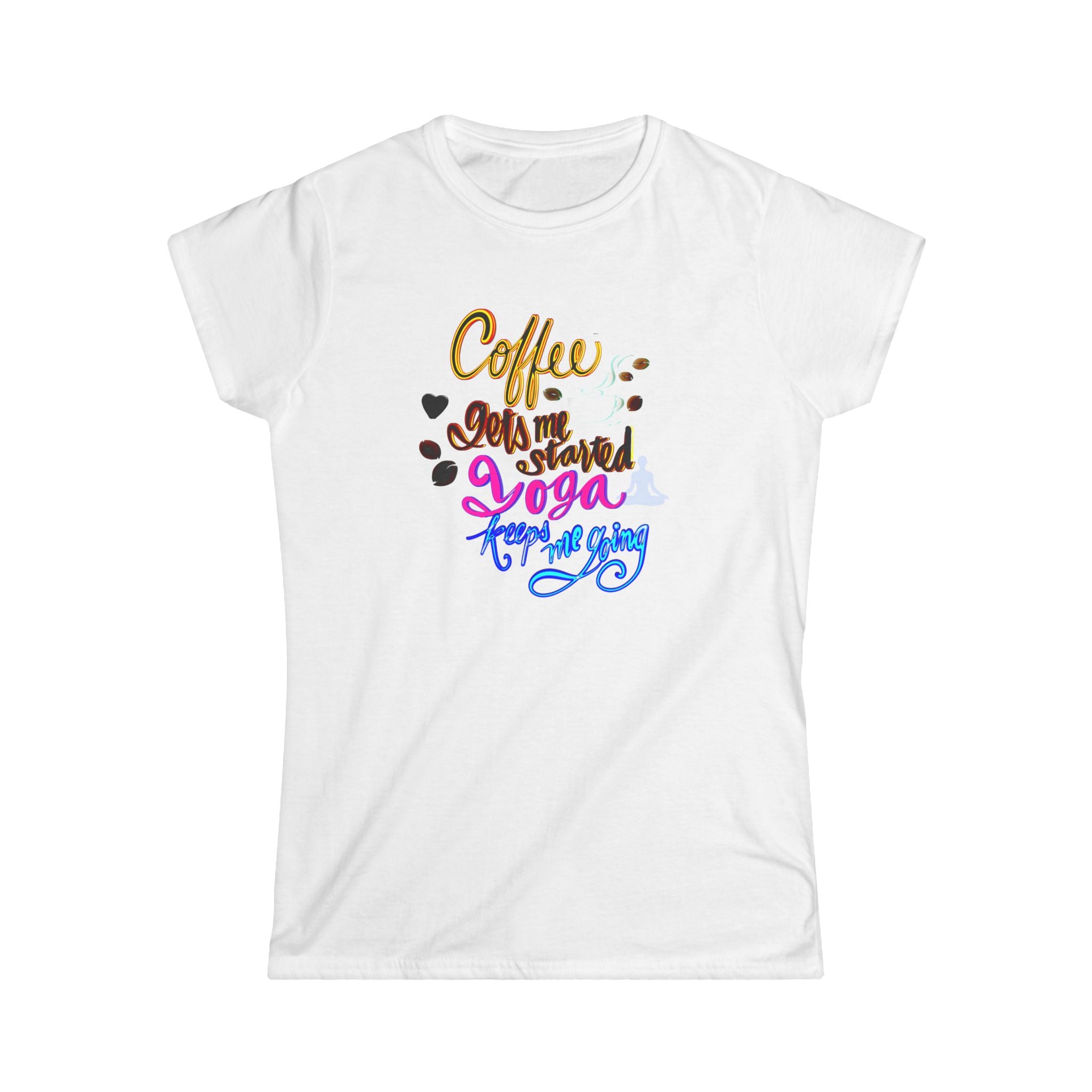 COFFEE AND YOGA Women's Tee