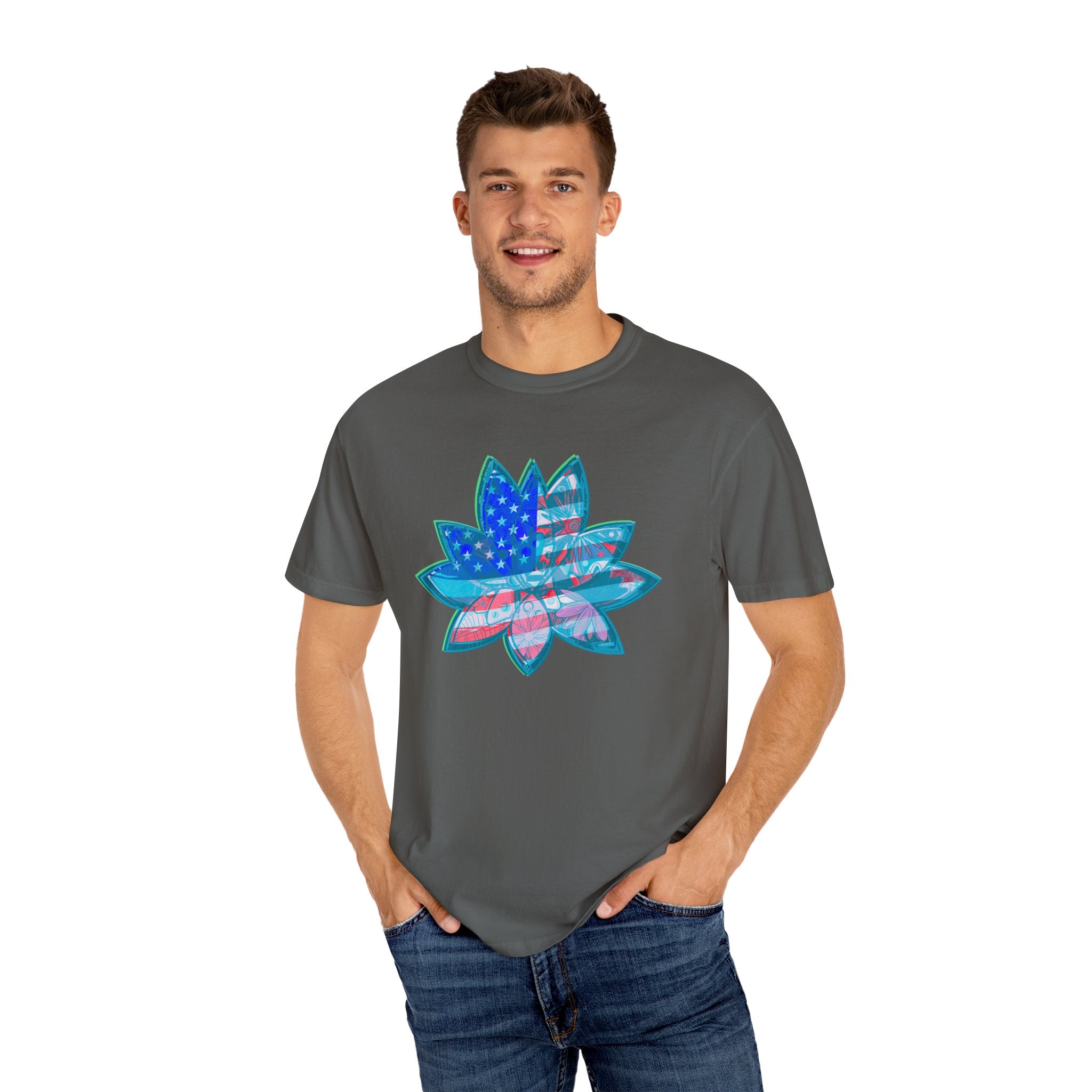 AMERICA LOTUS T-shirt