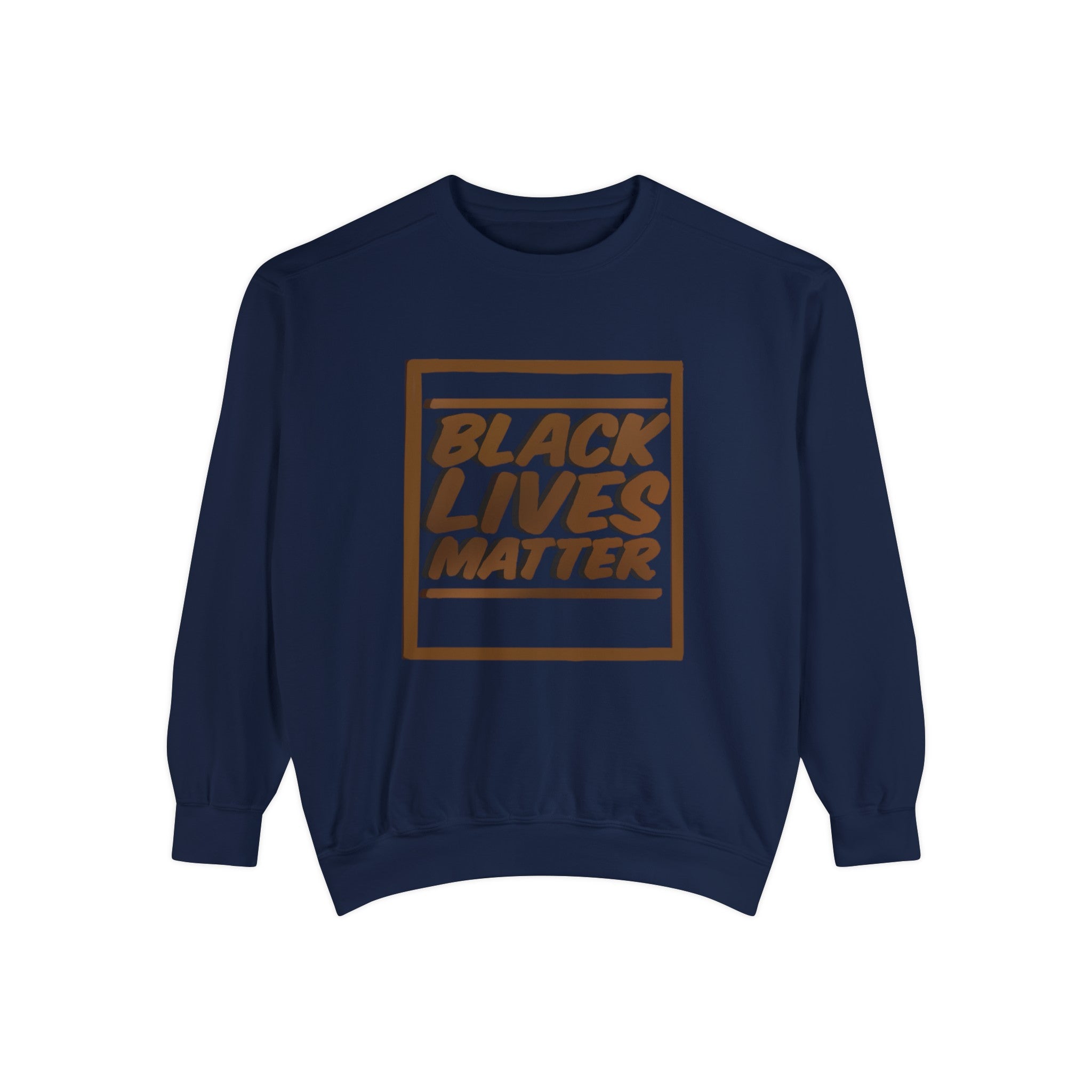 BLACK LIVES MATTER Unisex Garment-Dyed Sweatshirt