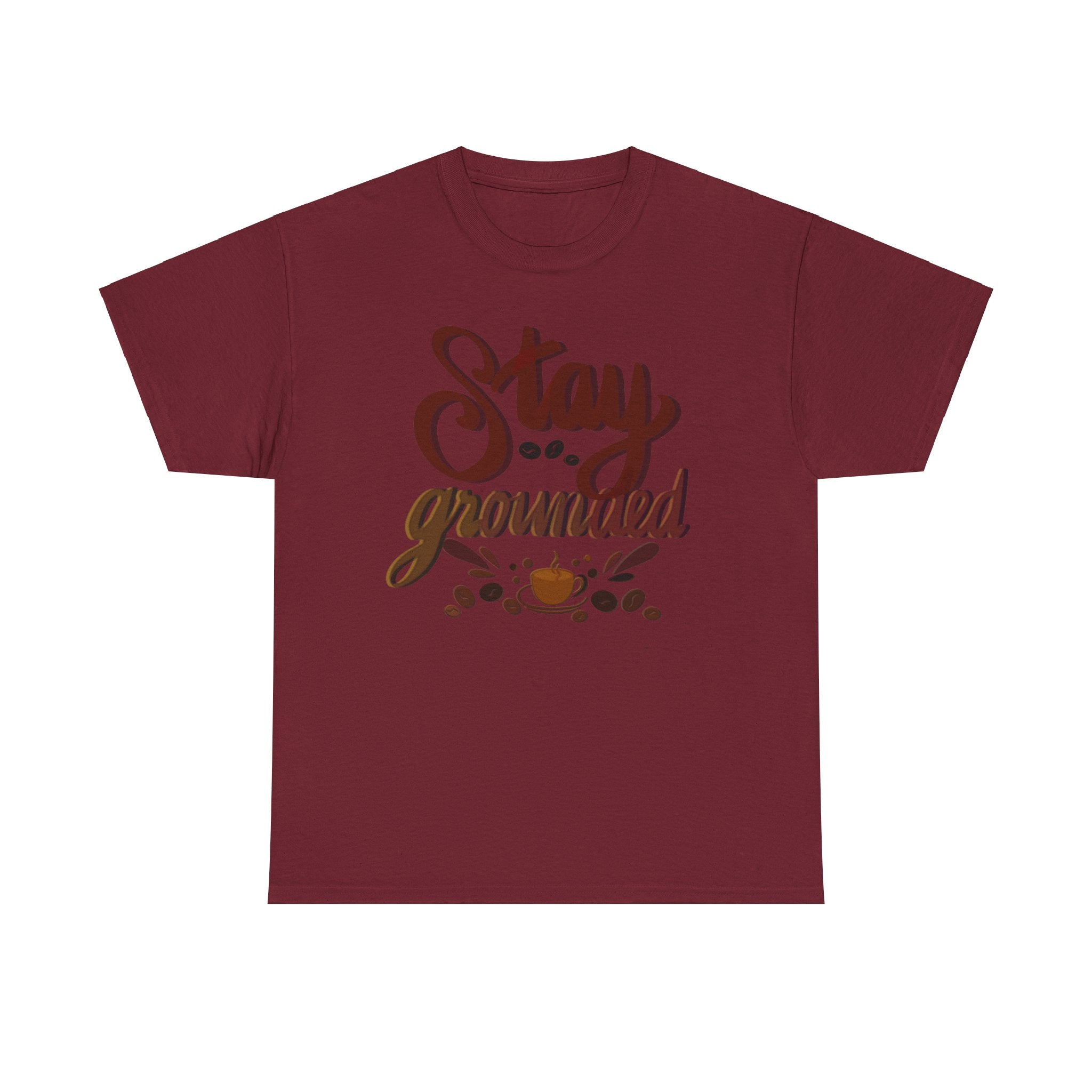 STAY GROUNDED Unisex Heavy Cotton Tee