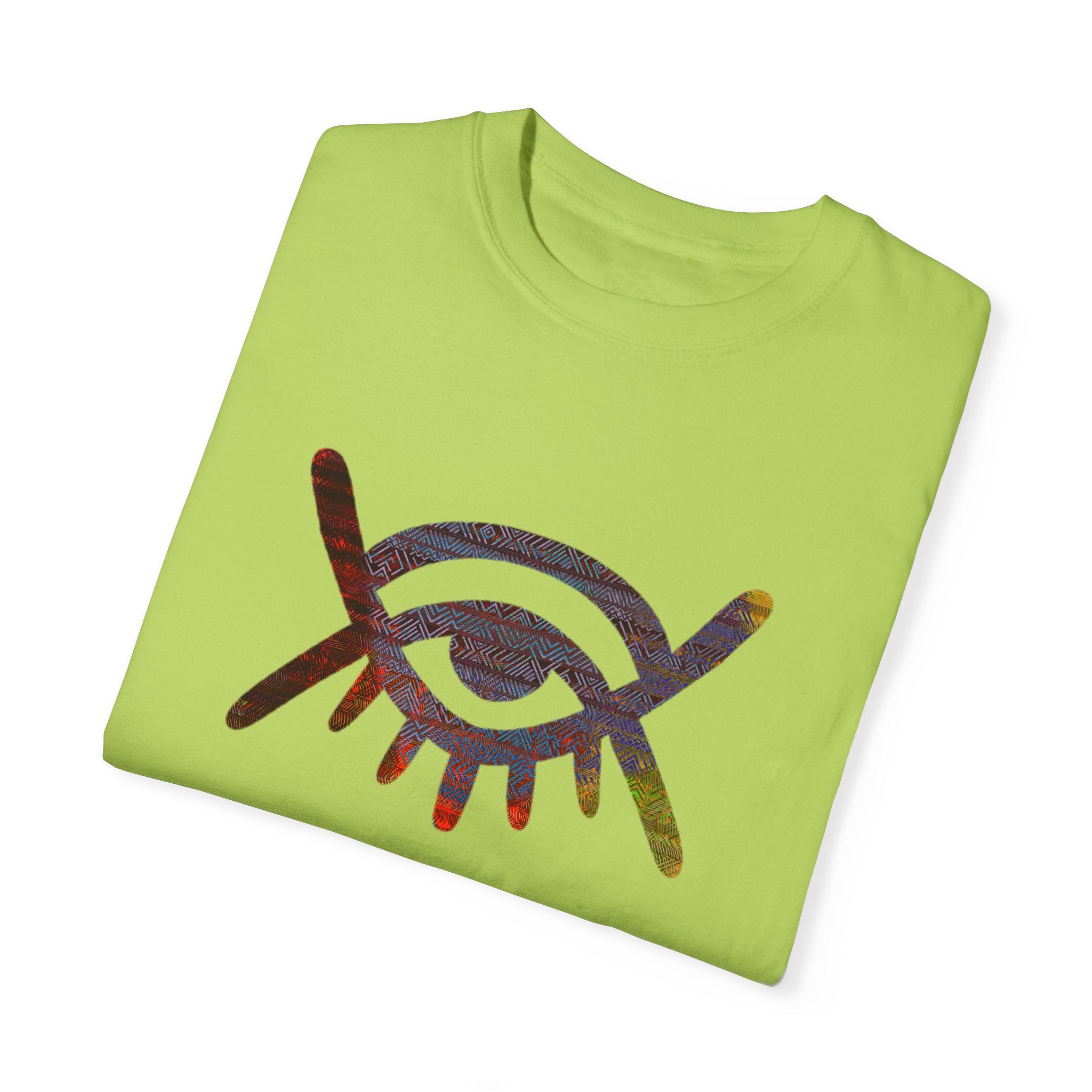 ALL-SEEING EYE ADINKRA Unisex Garment-Dyed T-shirt