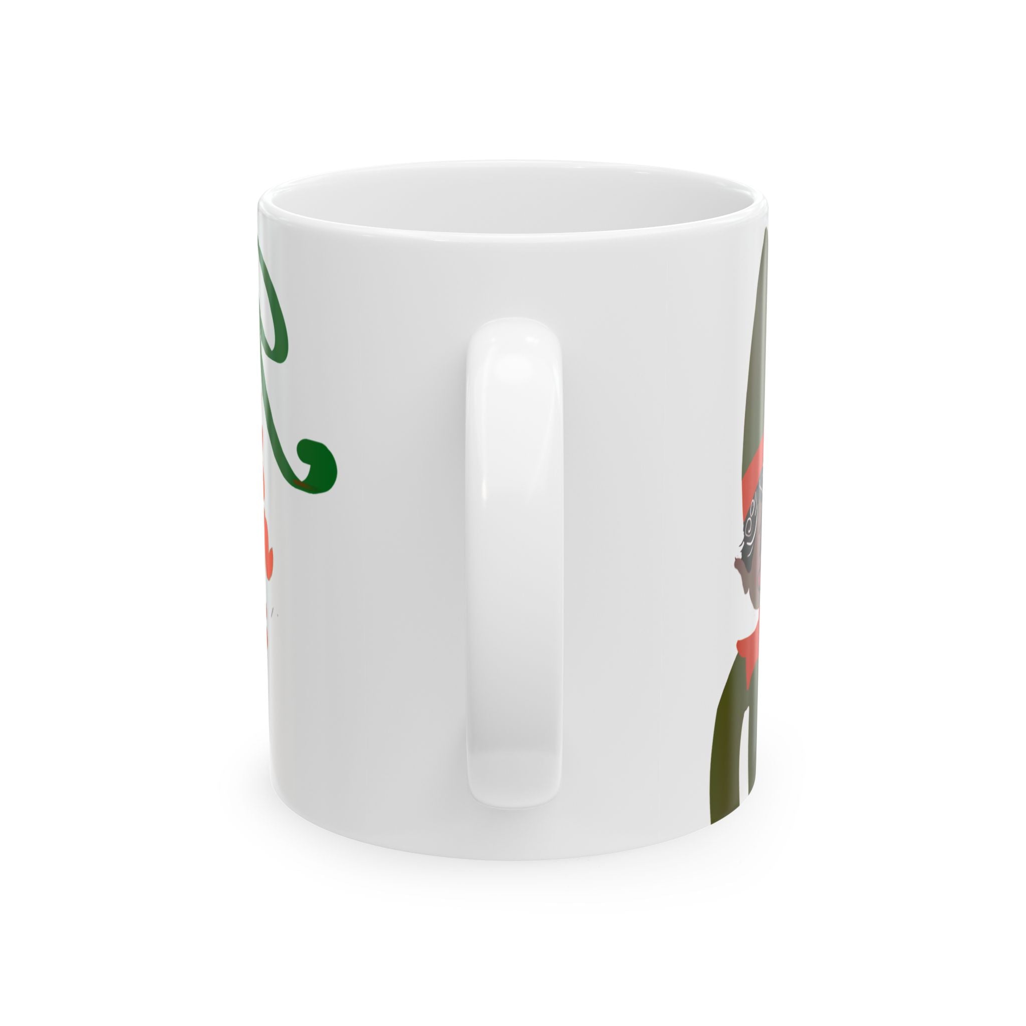 GO SHELF YOUR ELF Ceramic Mug, (11oz,)