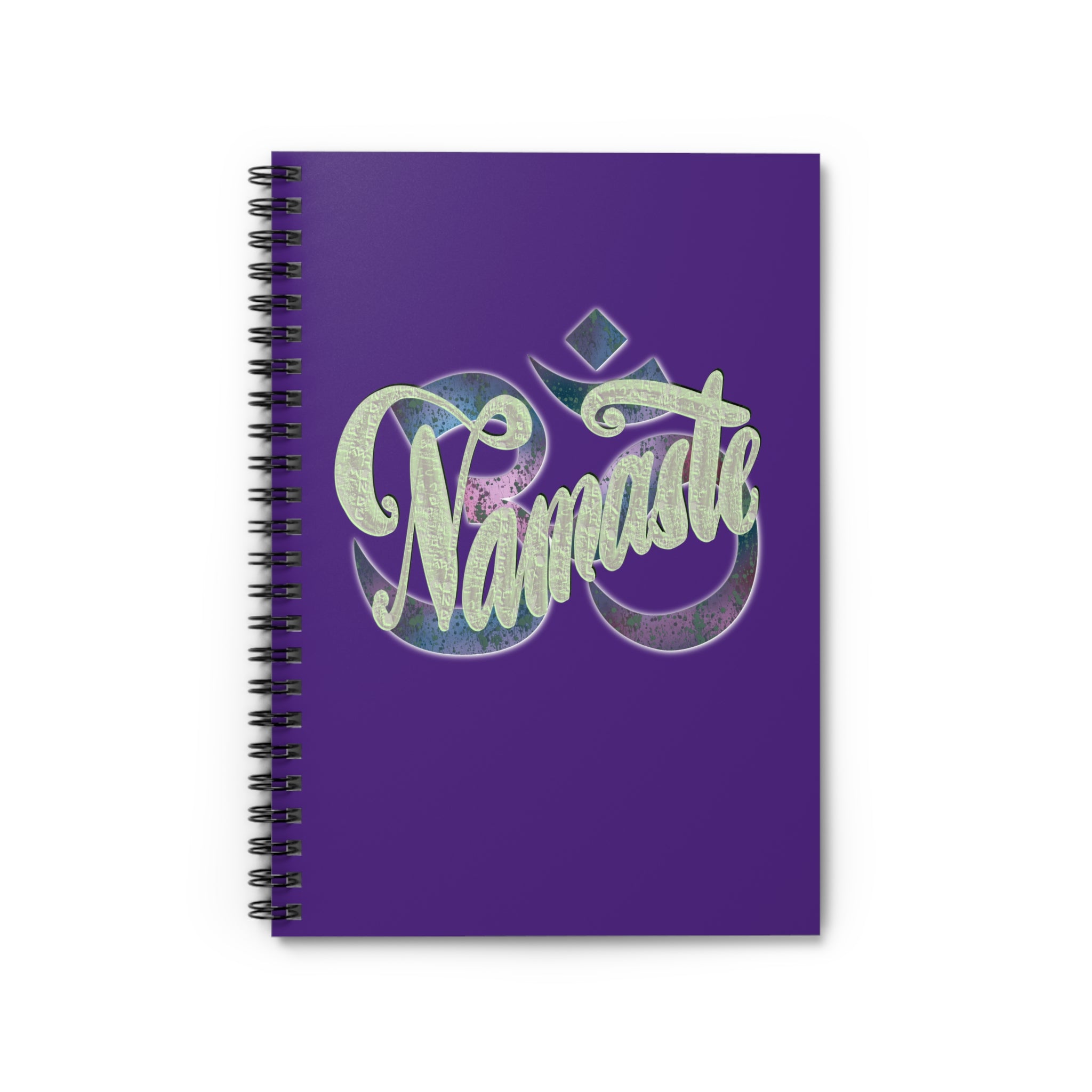 Spiral Notebook - Namaste Design | Mindfulness & Meditation Journal