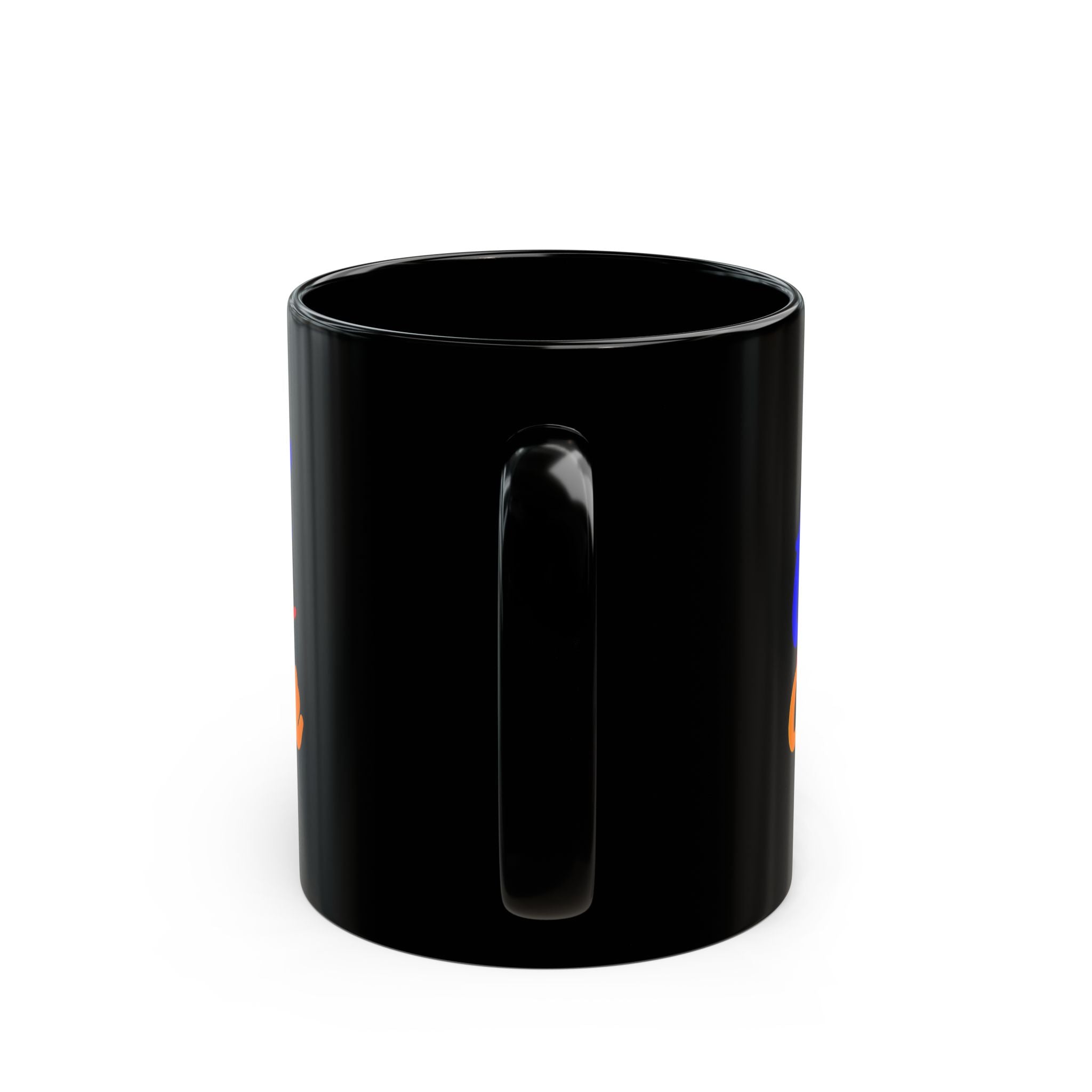 FIND YOUR CENTER Black Mug (11oz)