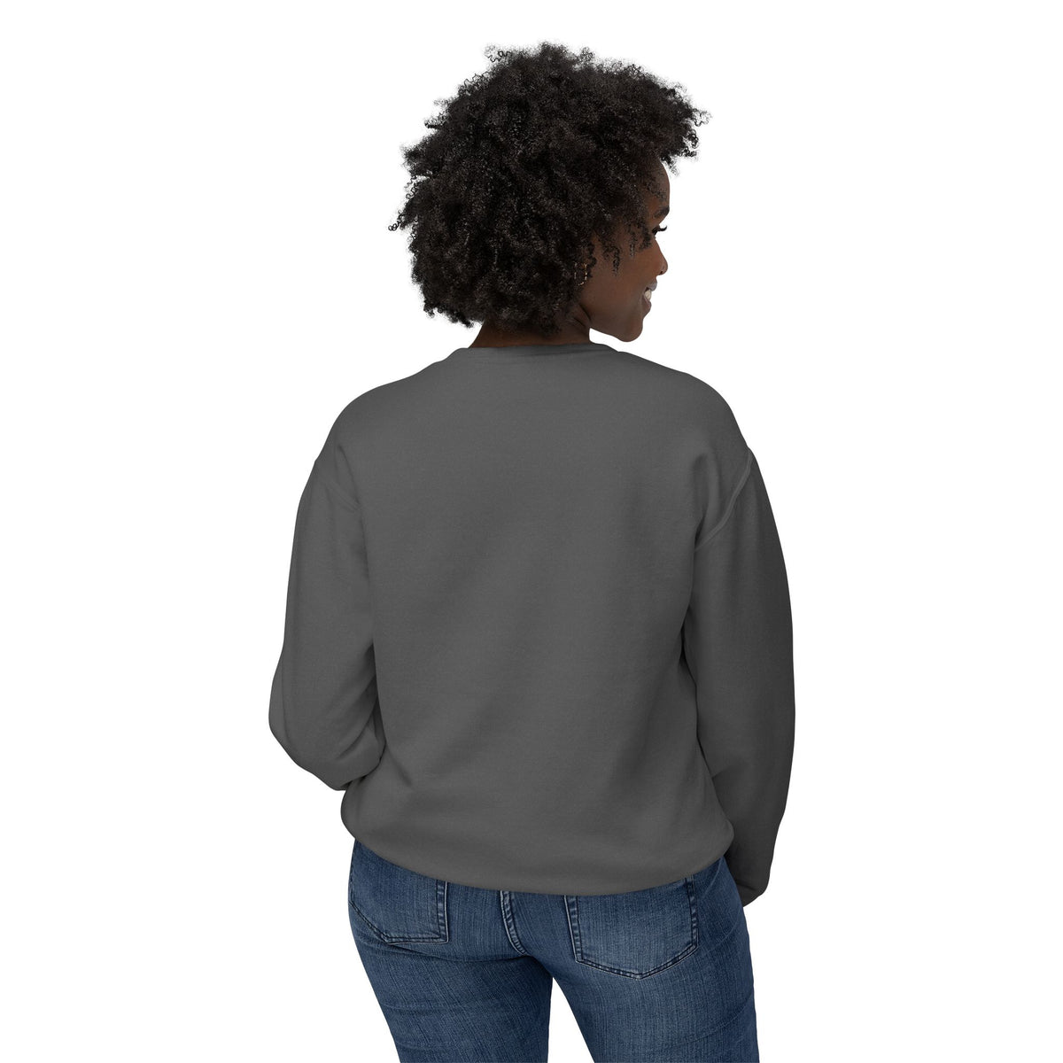 Melanin Magic Crewneck Sweatshirt — Comfort Fit Inspirational Graphic