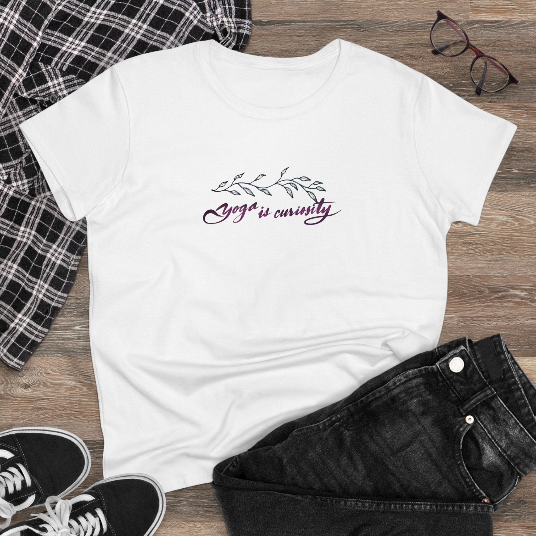 YOGA IS CURIOSITY Cotton Tee