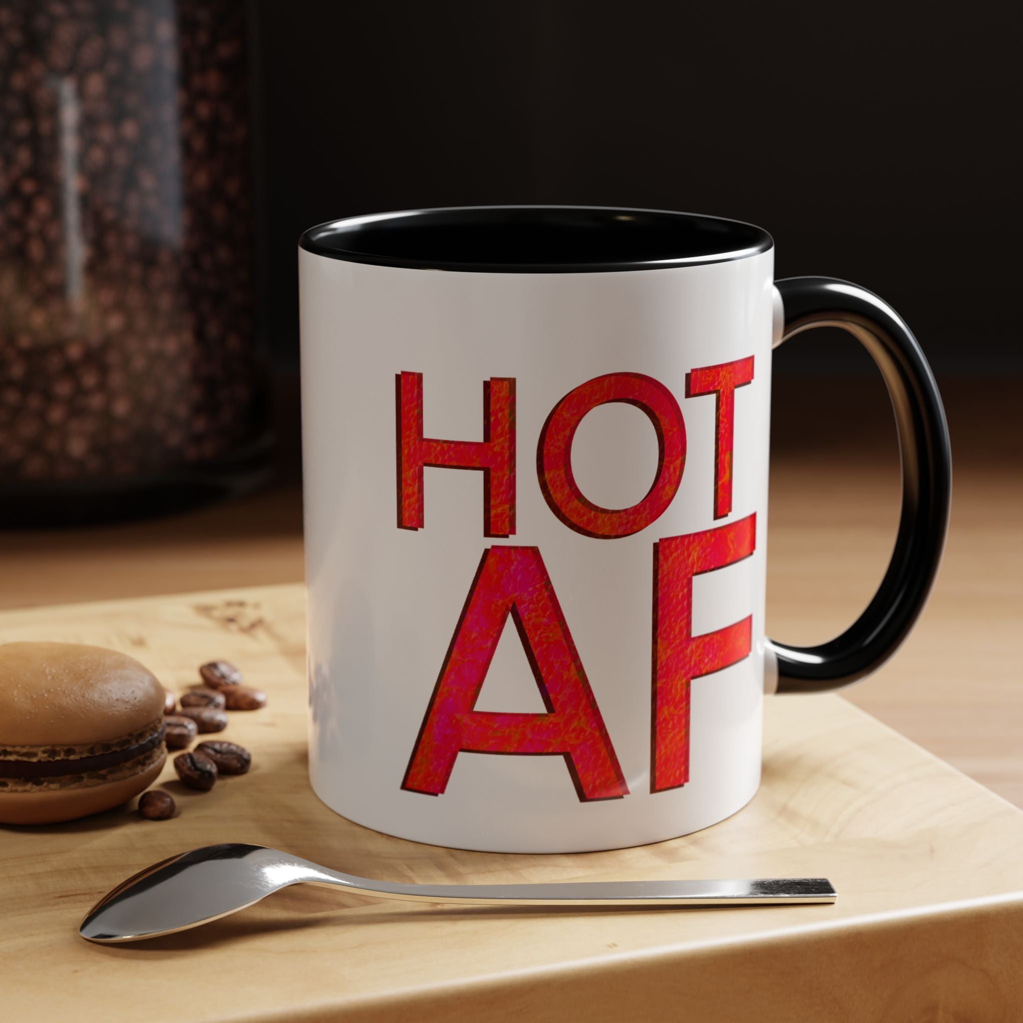 HOT AF Accent Coffee Mug (11 oz)