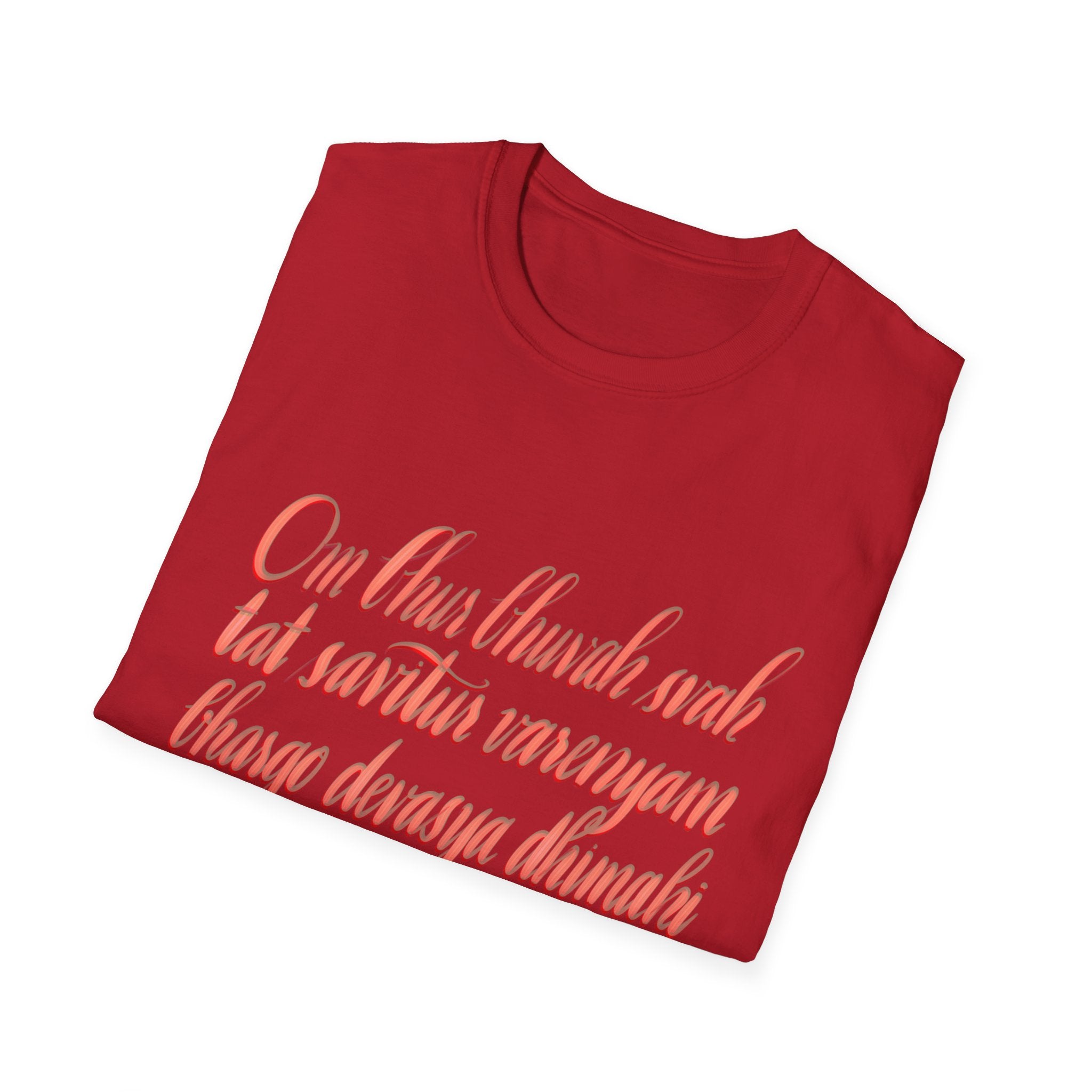 Spiritual Affirmation Unisex Softstyle T-Shirt - Inspirational Quote Tee