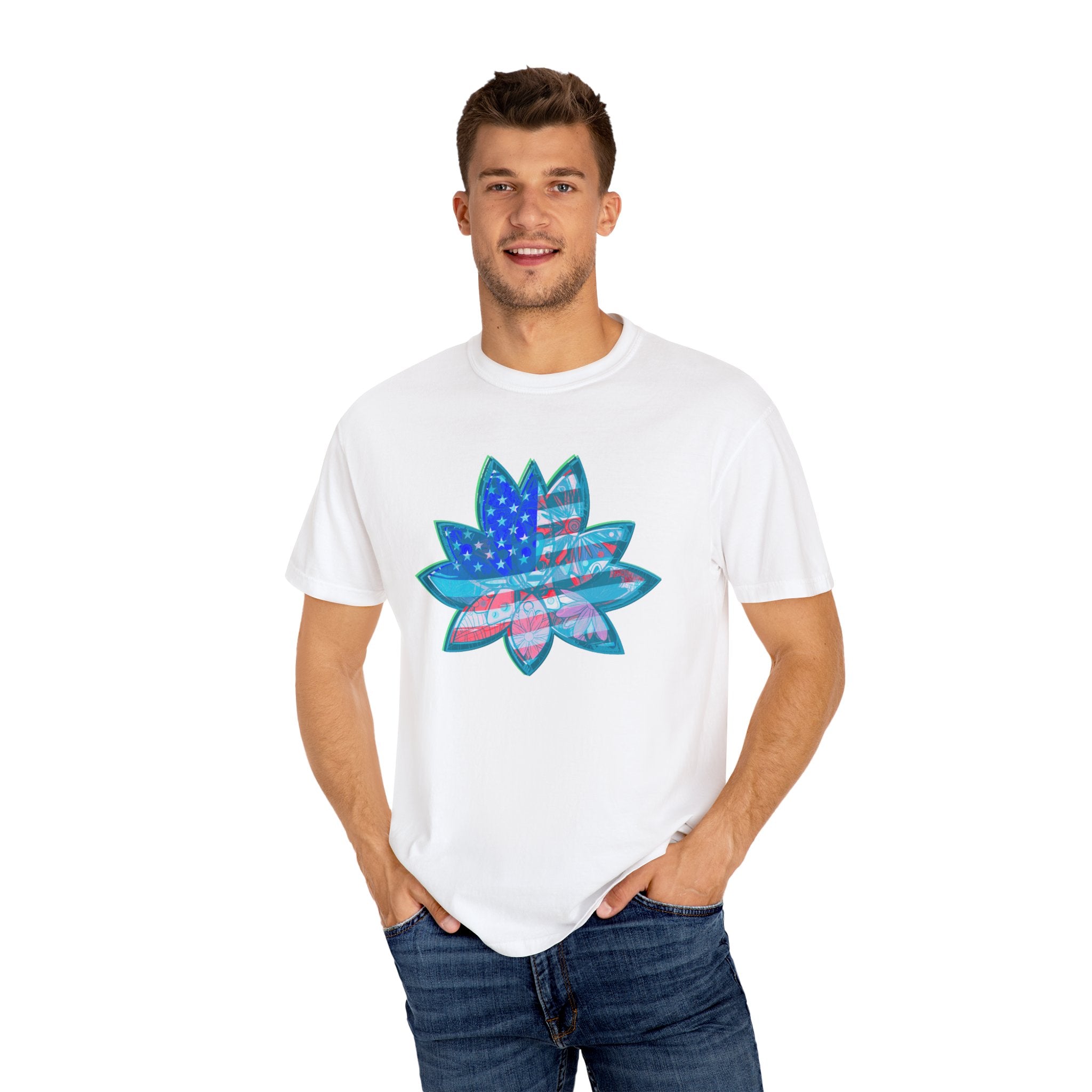 AMERICA LOTUS T-shirt