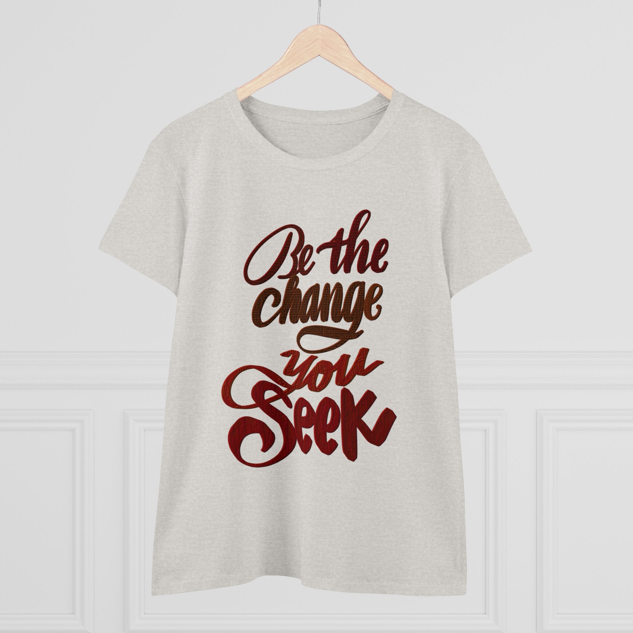 BE THE CHANGE Midweight Cotton Tee