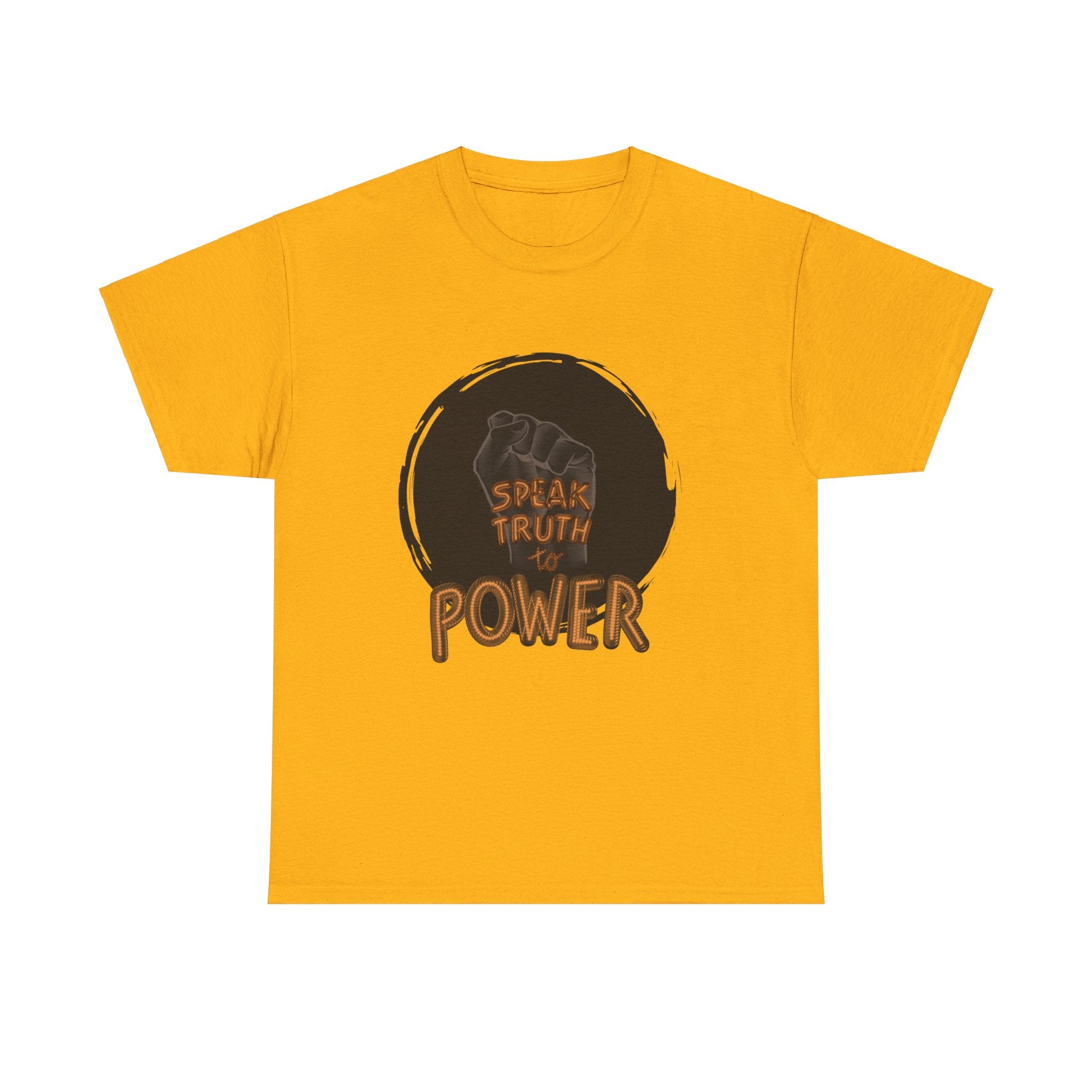 SPEAK TRUTH TO POWER Unisex Heavy Cotton Tee