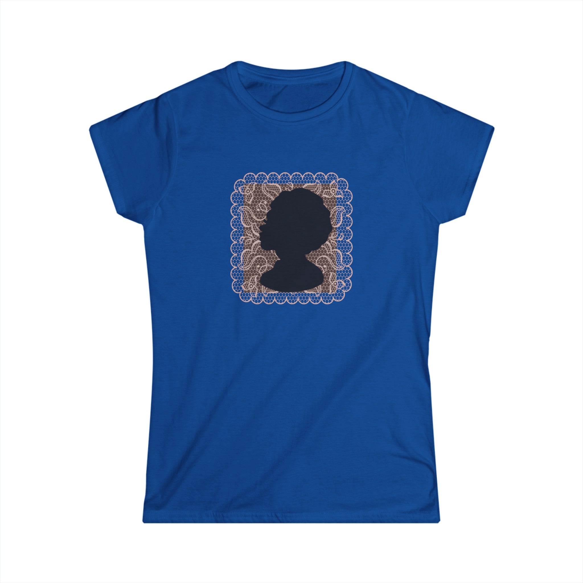 LOVELY LACY SILHOUETTE Women's Softstyle Tee