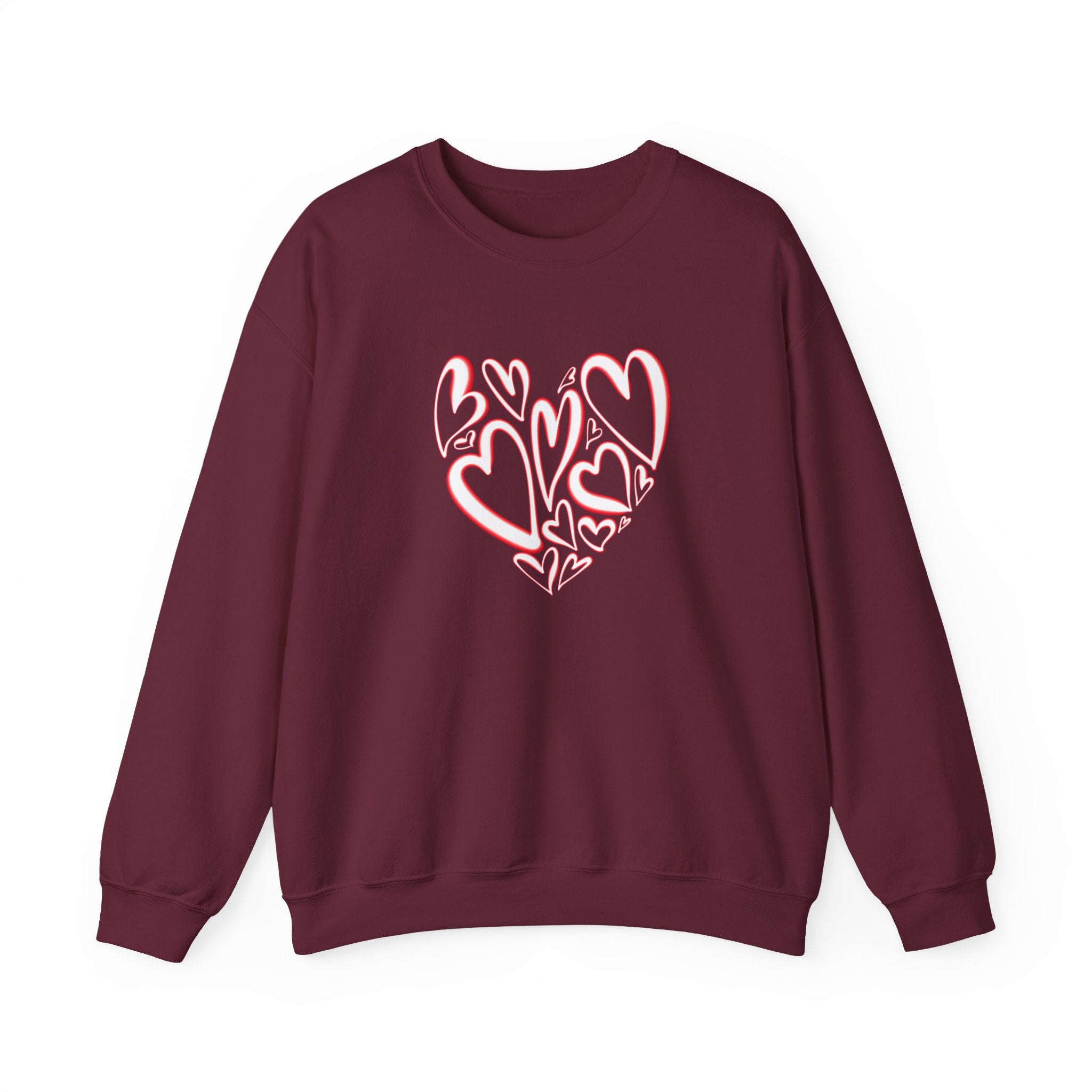 Heart Doodle Crewneck Sweatshirt