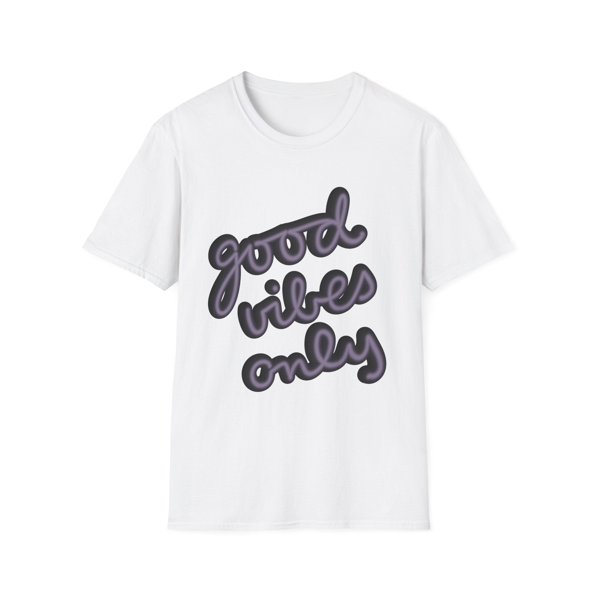 GOOD VIBES ONLY Unisex Softstyle T-Shirt 1..