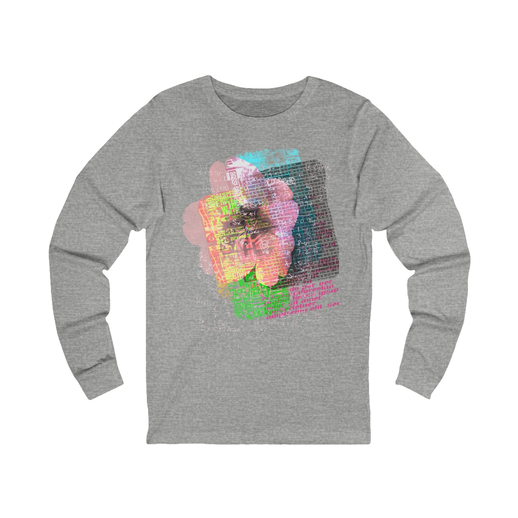 FLORAL SCHOLAR Long Sleeve Tee