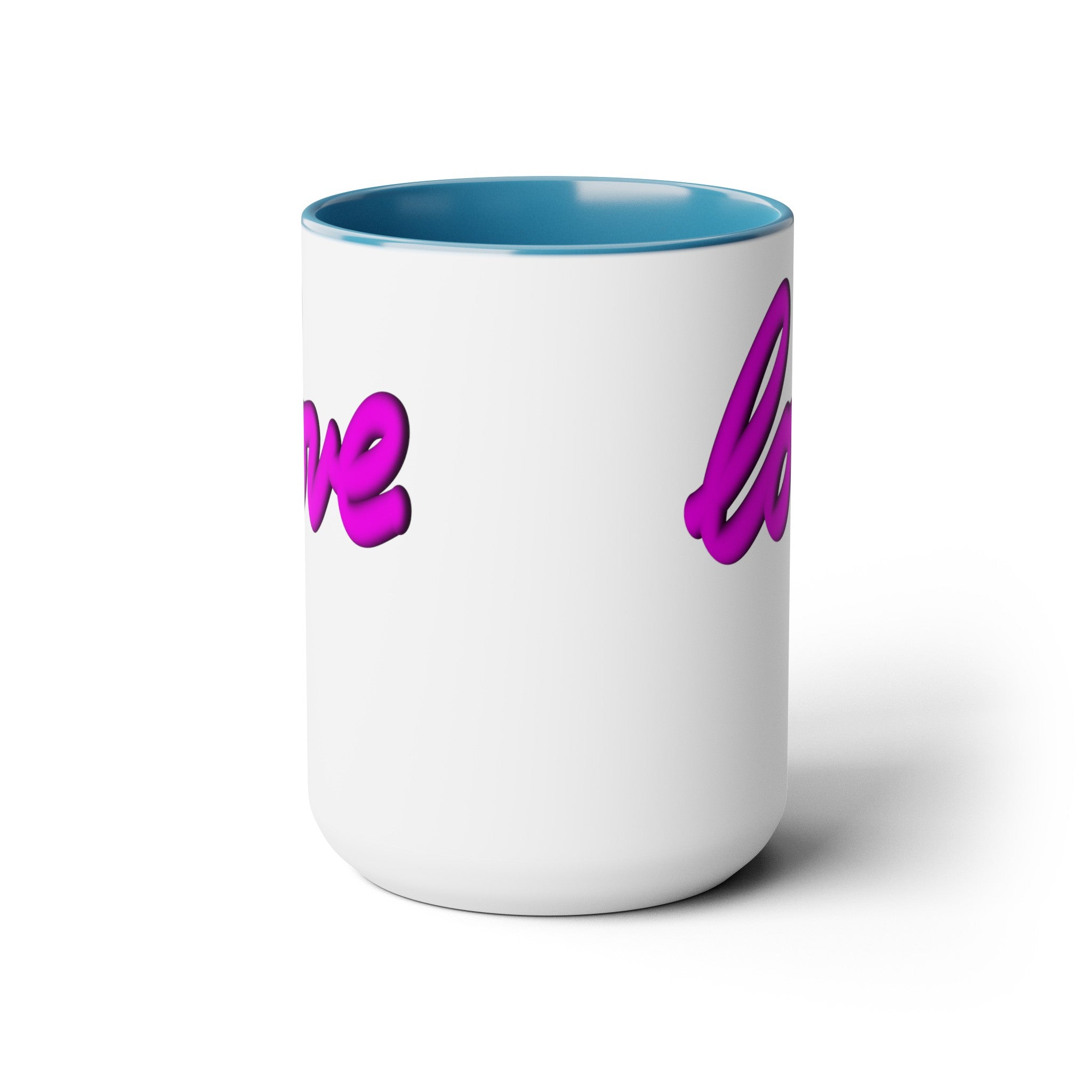 Two-Tone Coffee Mugs, 15oz