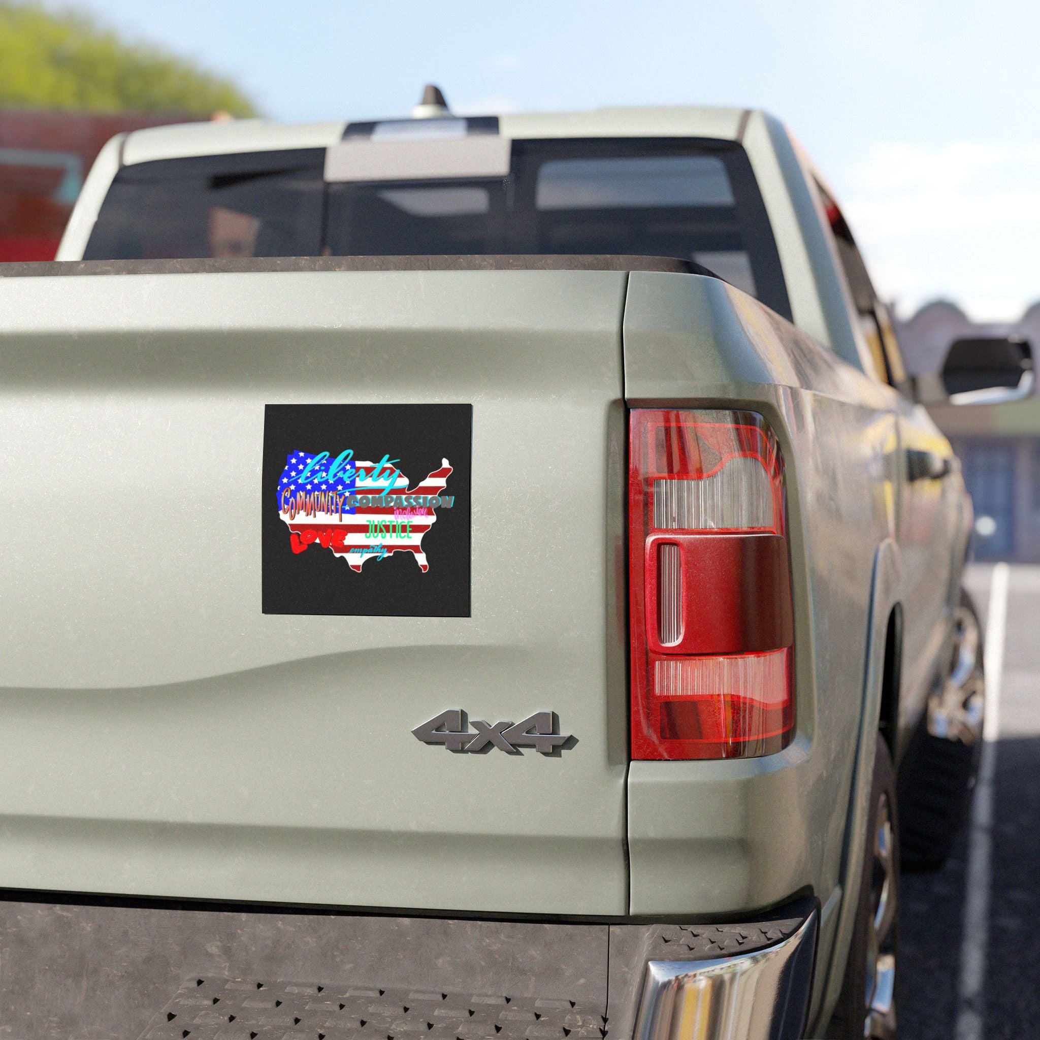 AMERICAN VALUES Car Magnets