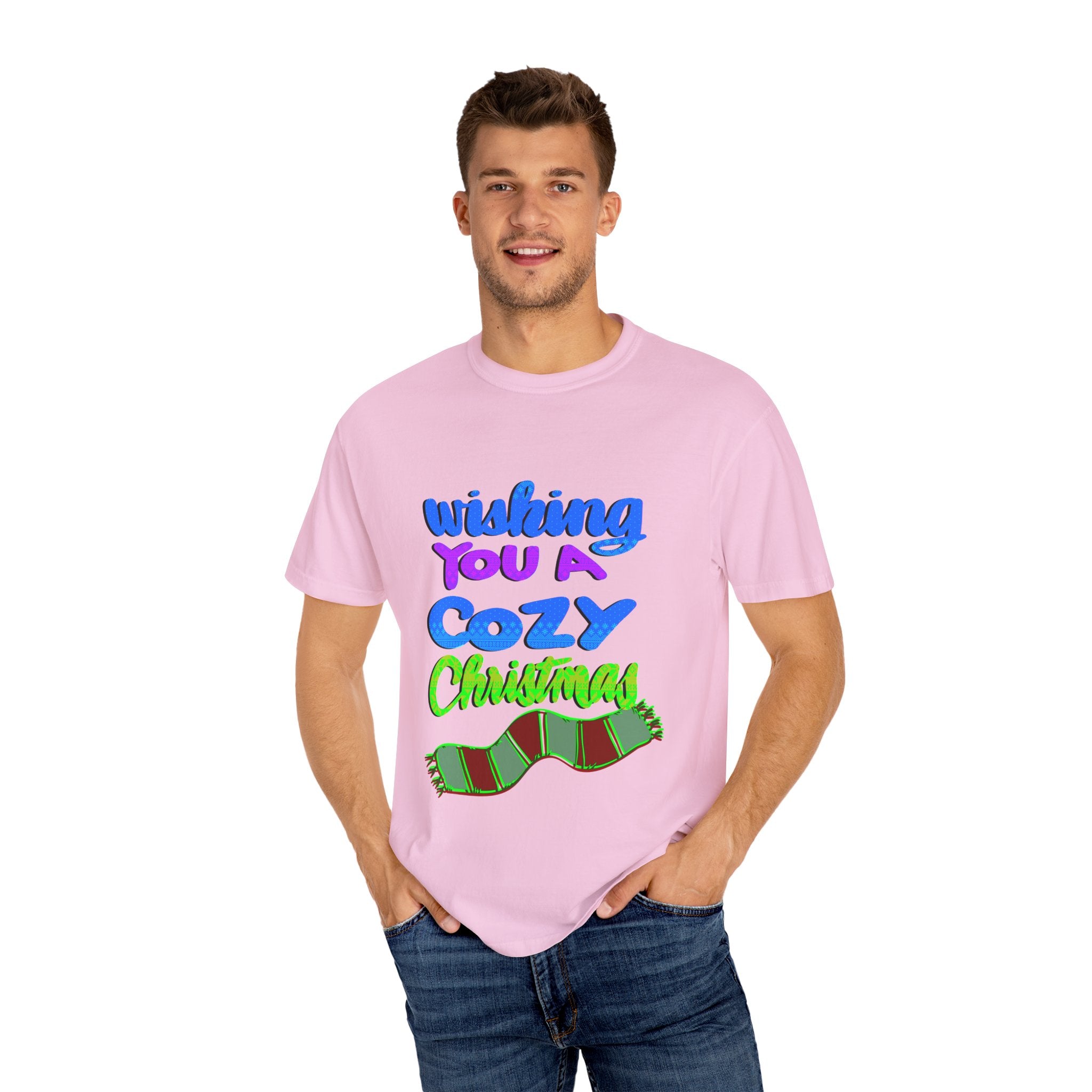 COZY CHRISTMAS Unisex Garment-Dyed T-shirt