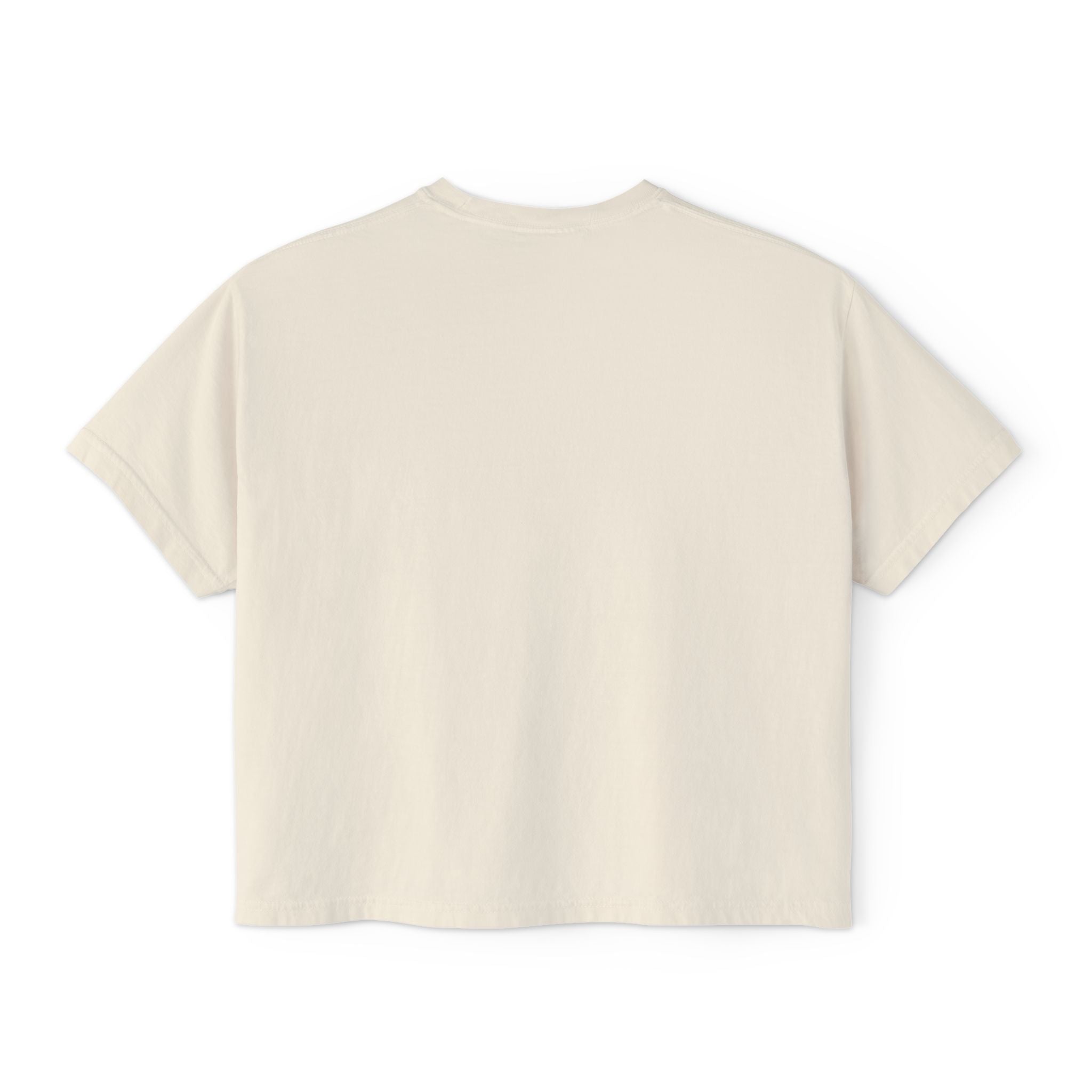 Fear Less Women's Boxy Tee - Comfortable & Empowering Casual Top