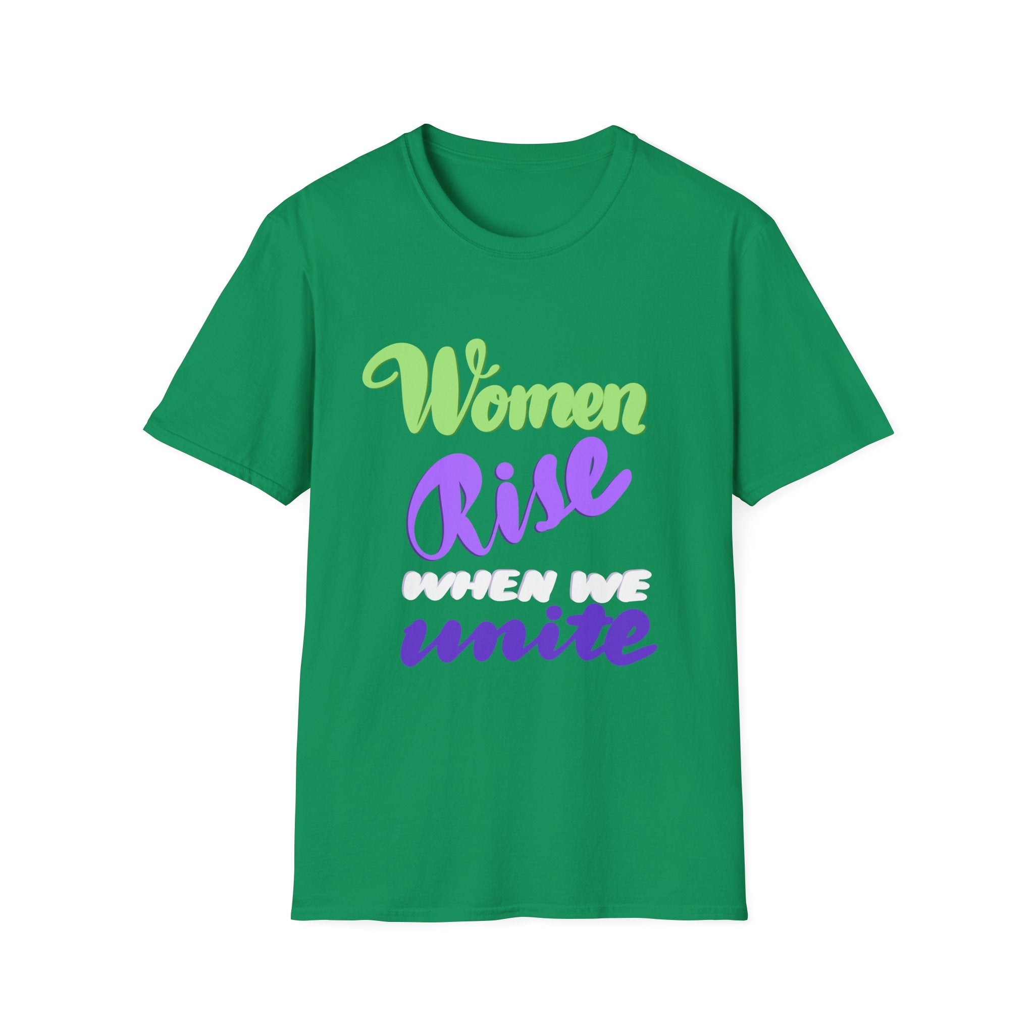 Empowering Women's Unite T-Shirt | Unisex Softstyle Tee for Feminist Movements and Celebrations