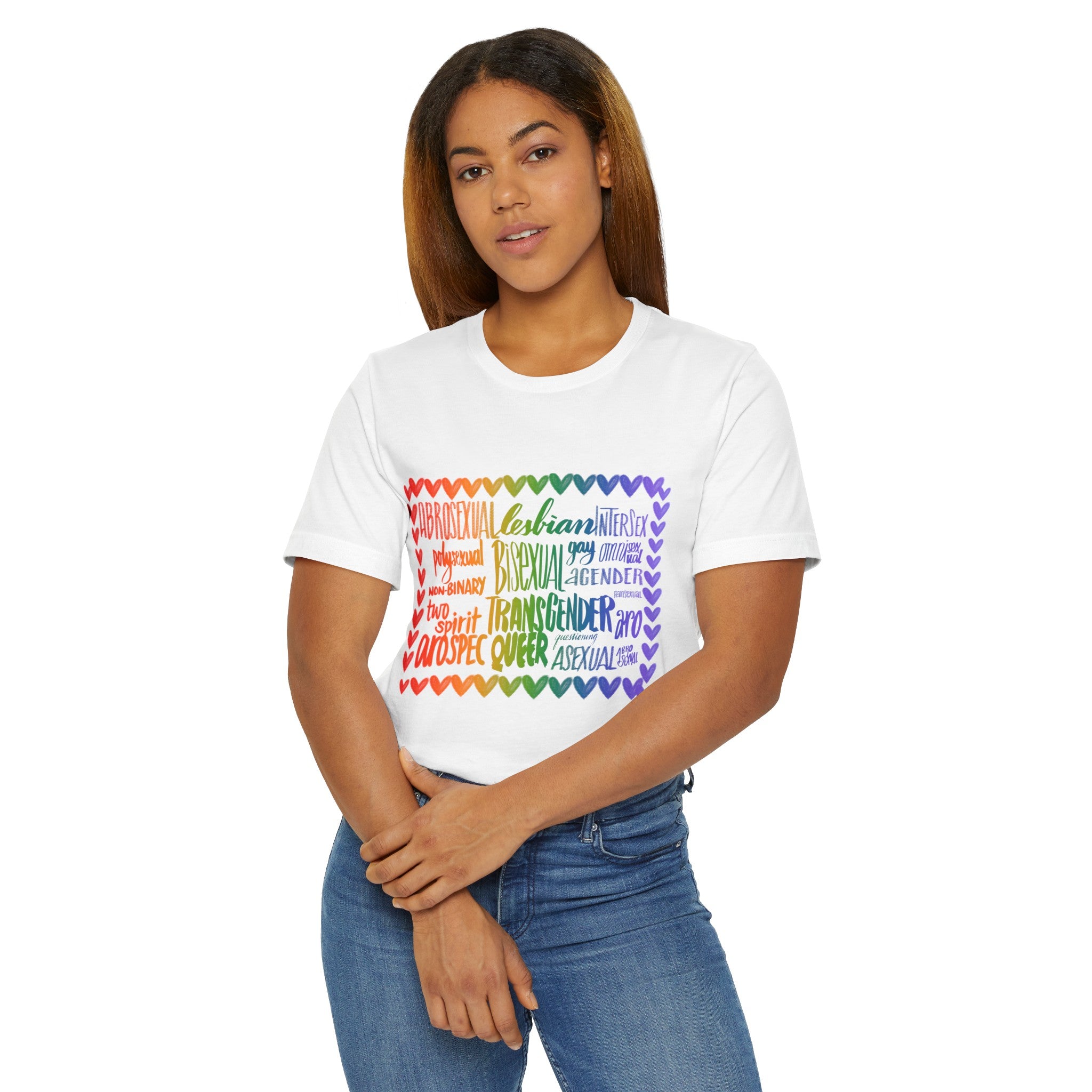 LGBTQIA+ Unisex Jersey T-Shirt