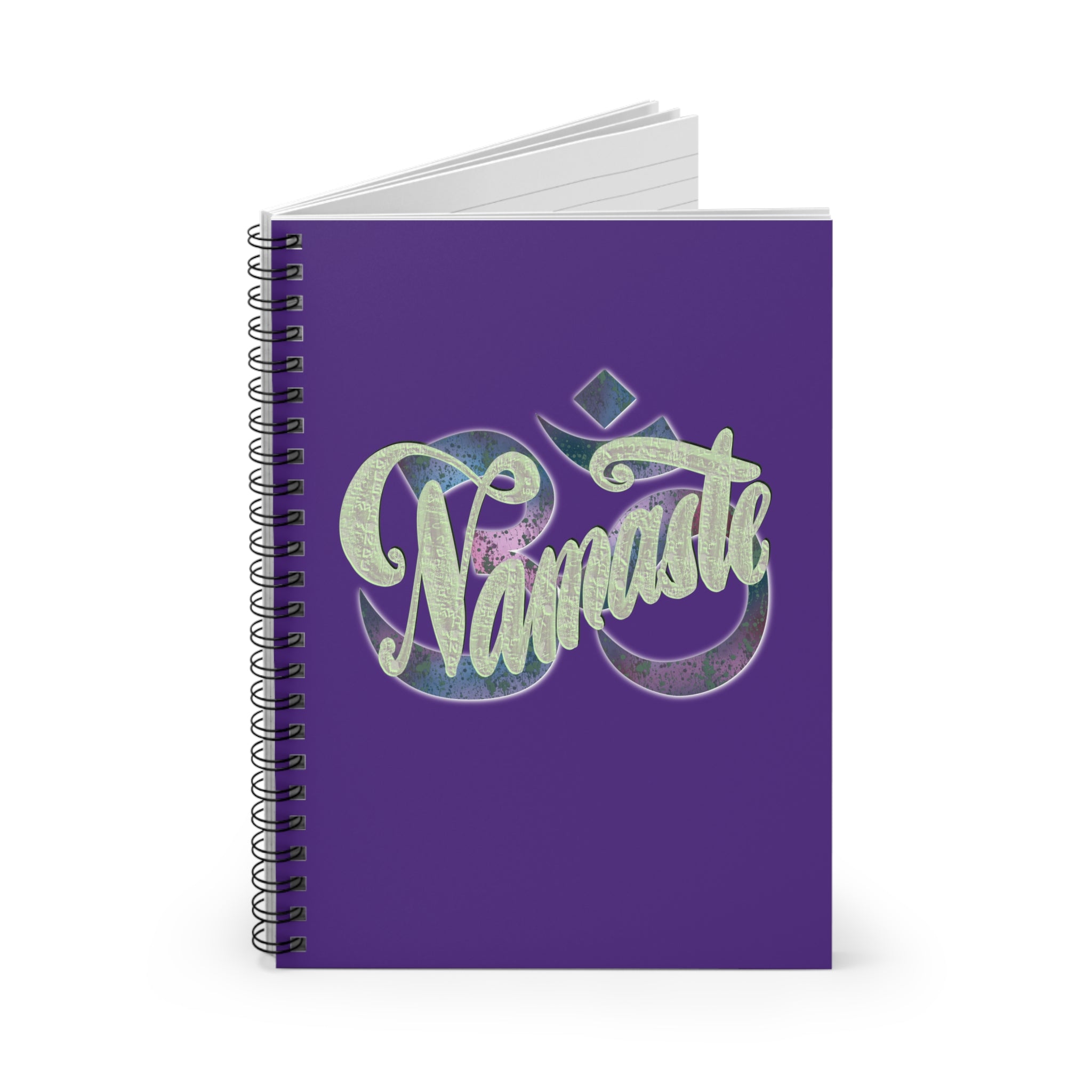 Spiral Notebook - Namaste Design | Mindfulness & Meditation Journal