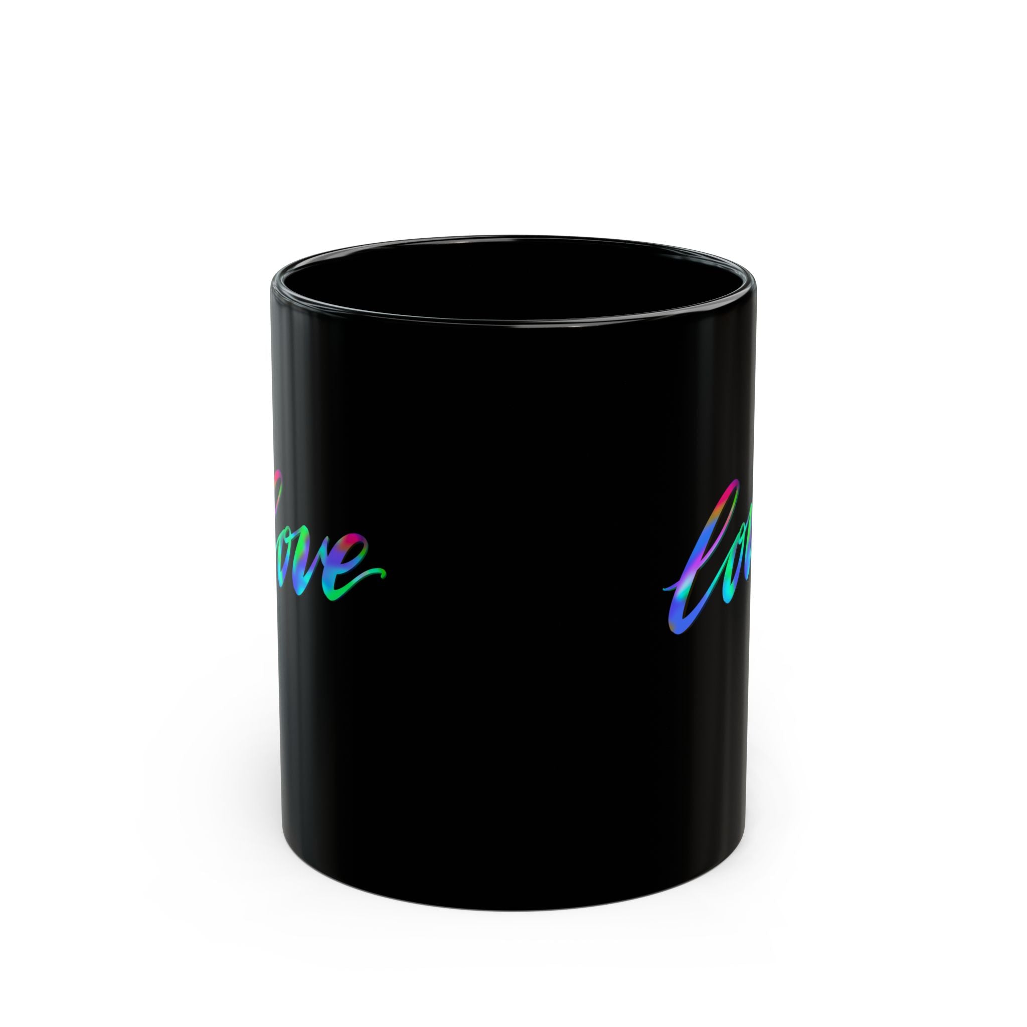 LOVE  Black Mug (11oz)