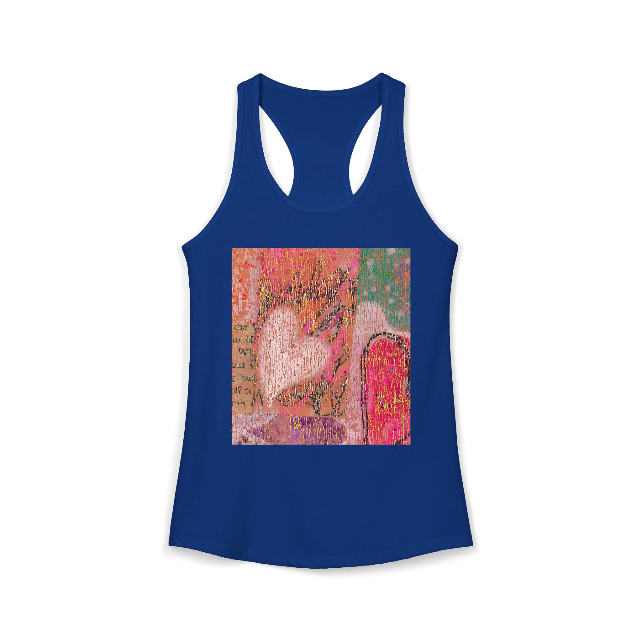 What Is Love? Tank Top — Women's Racerback Summer Tank