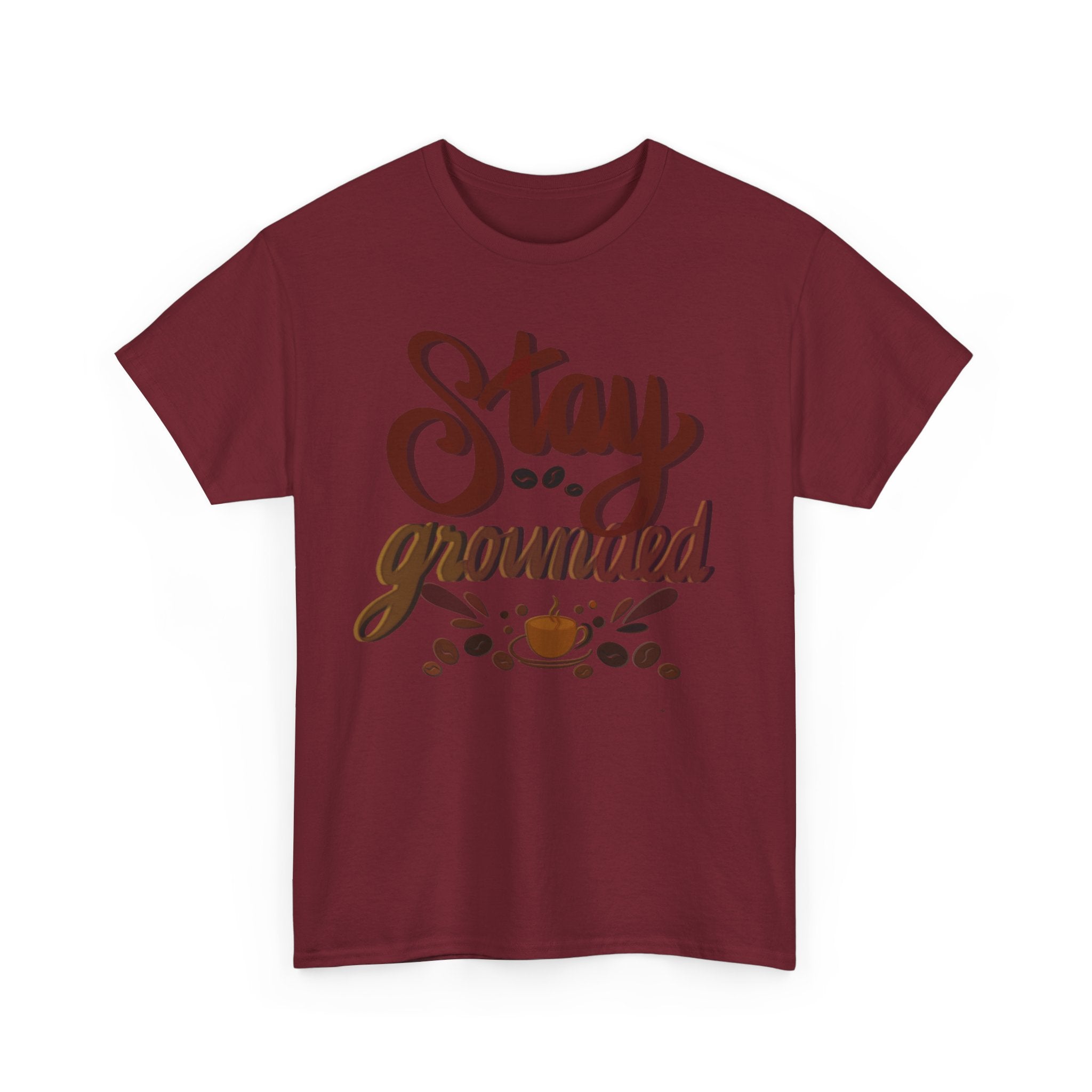 STAY GROUNDED Unisex Heavy Cotton Tee