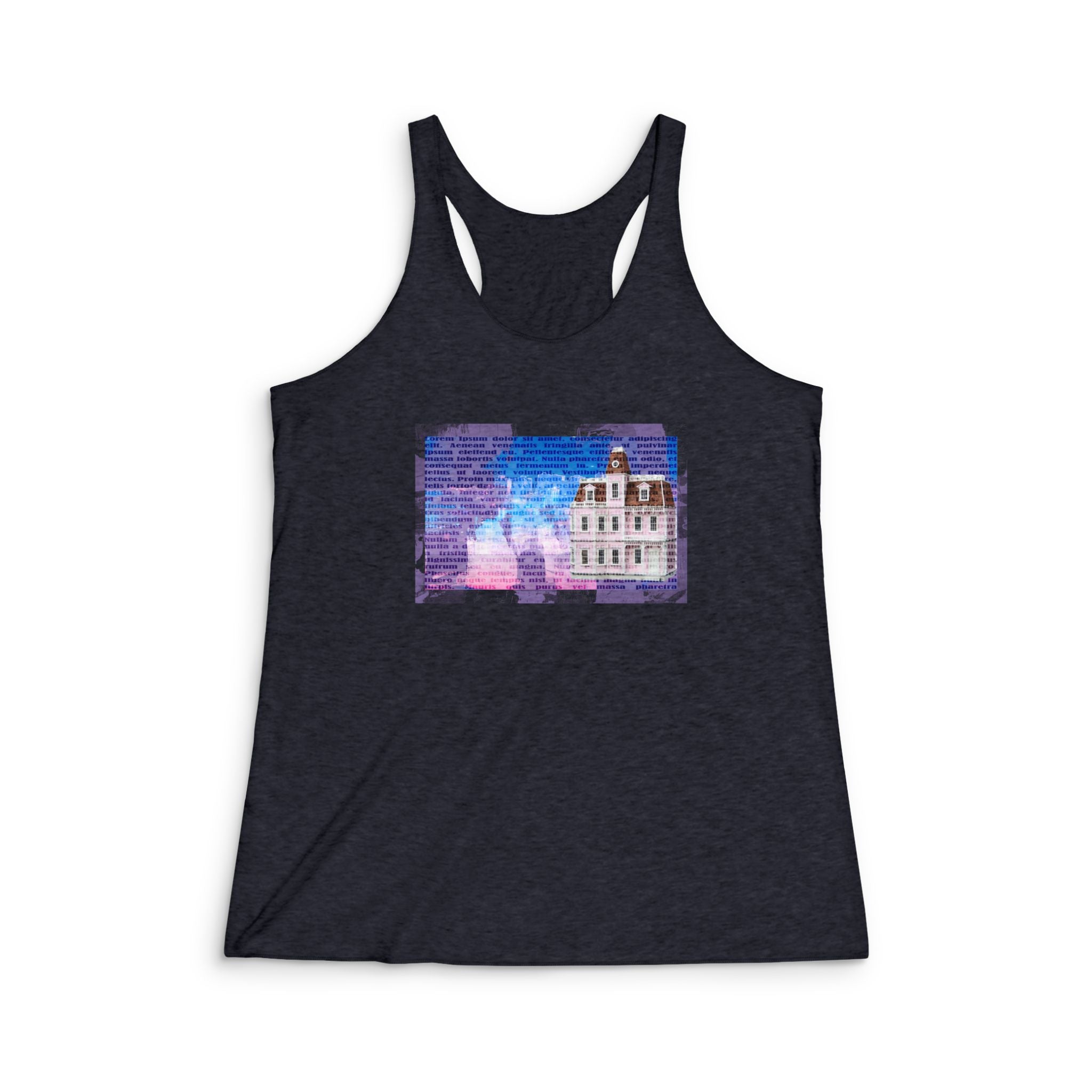 Women's Racerback Tank Top - Bohemian Style Graphic Tee for Summer, Beach, Festival Wear, Gift for Her, Casual Everyday Top