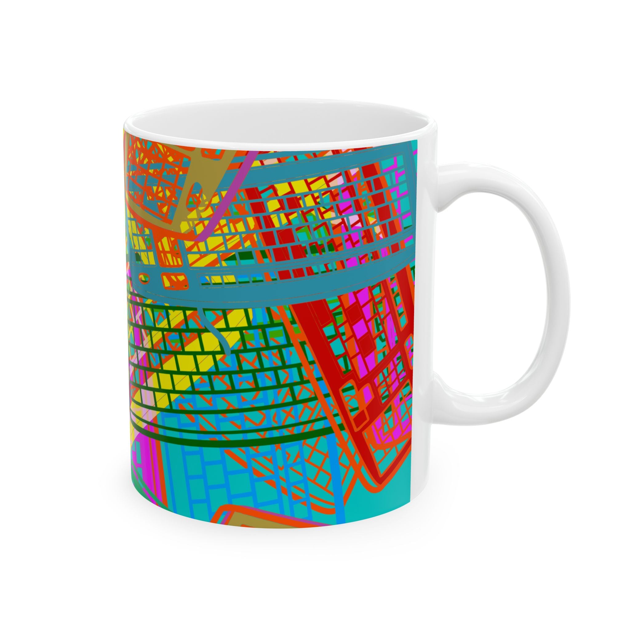 KEYBOARDING Ceramic Mug, (11oz,)