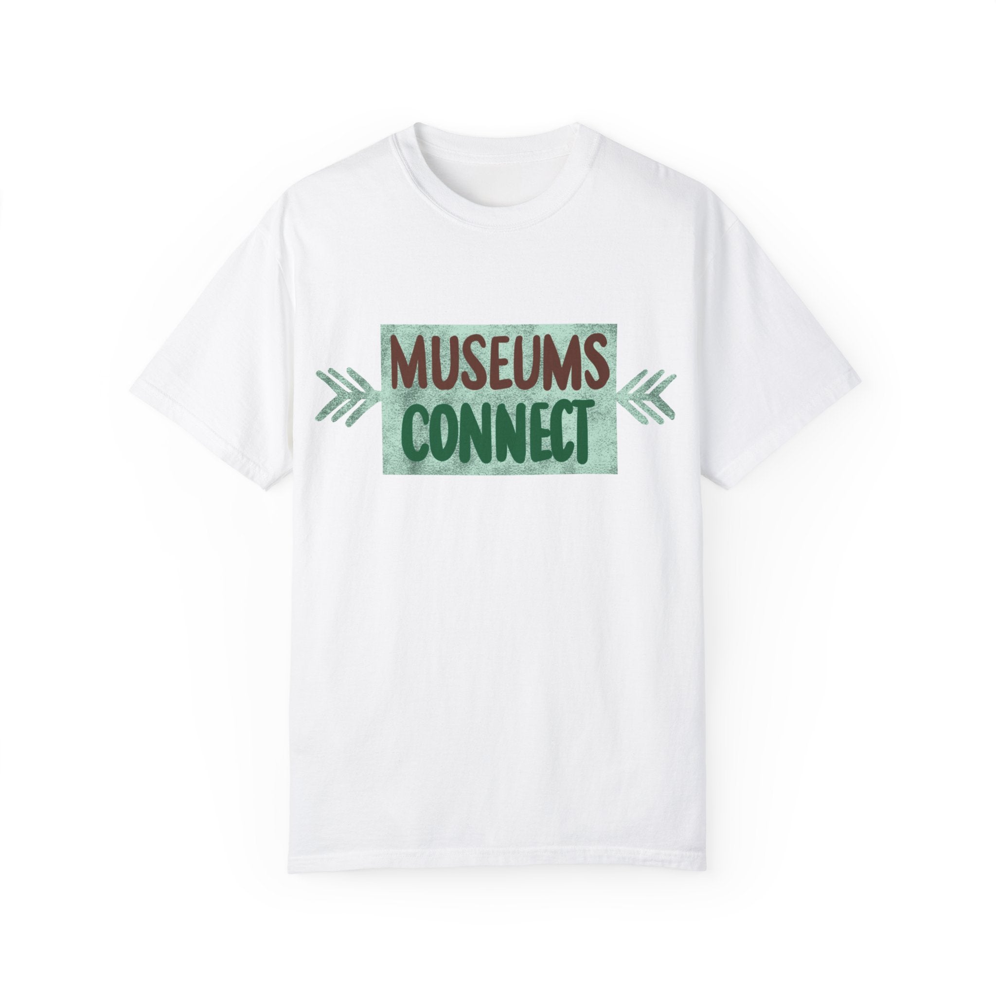 MUSEUMS CONNECT Unisex Garment-Dyed T-shirt