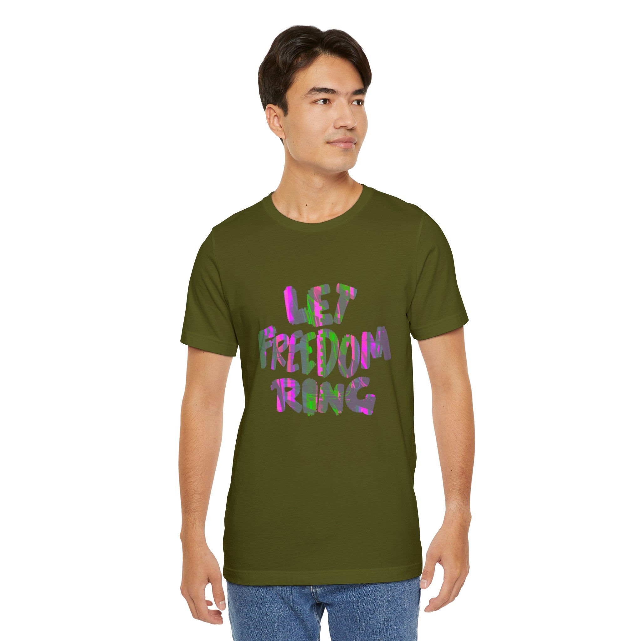 LET FREEDOM RING Unisex Jersey T-Shirt