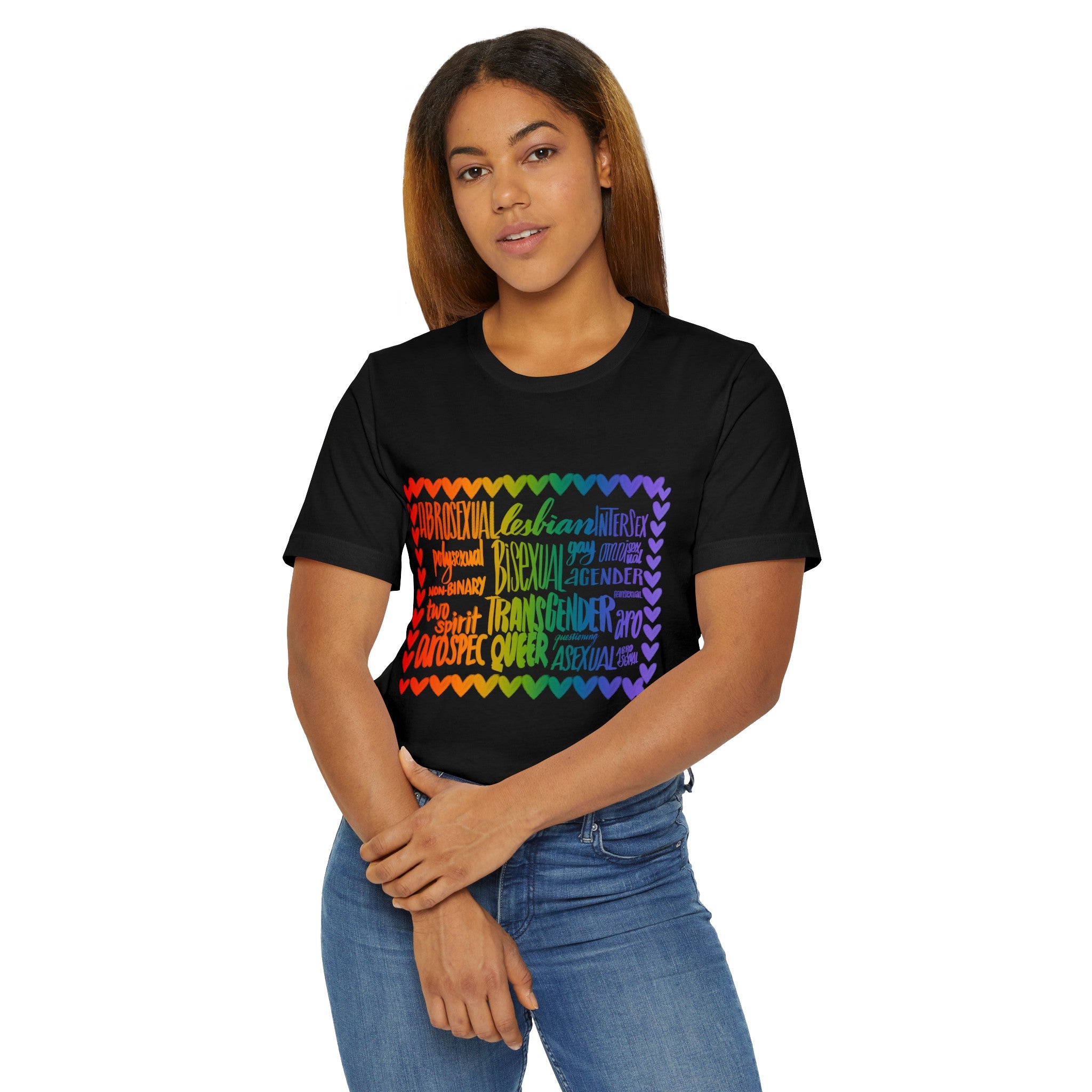 LGBTQIA+ Unisex Jersey T-Shirt