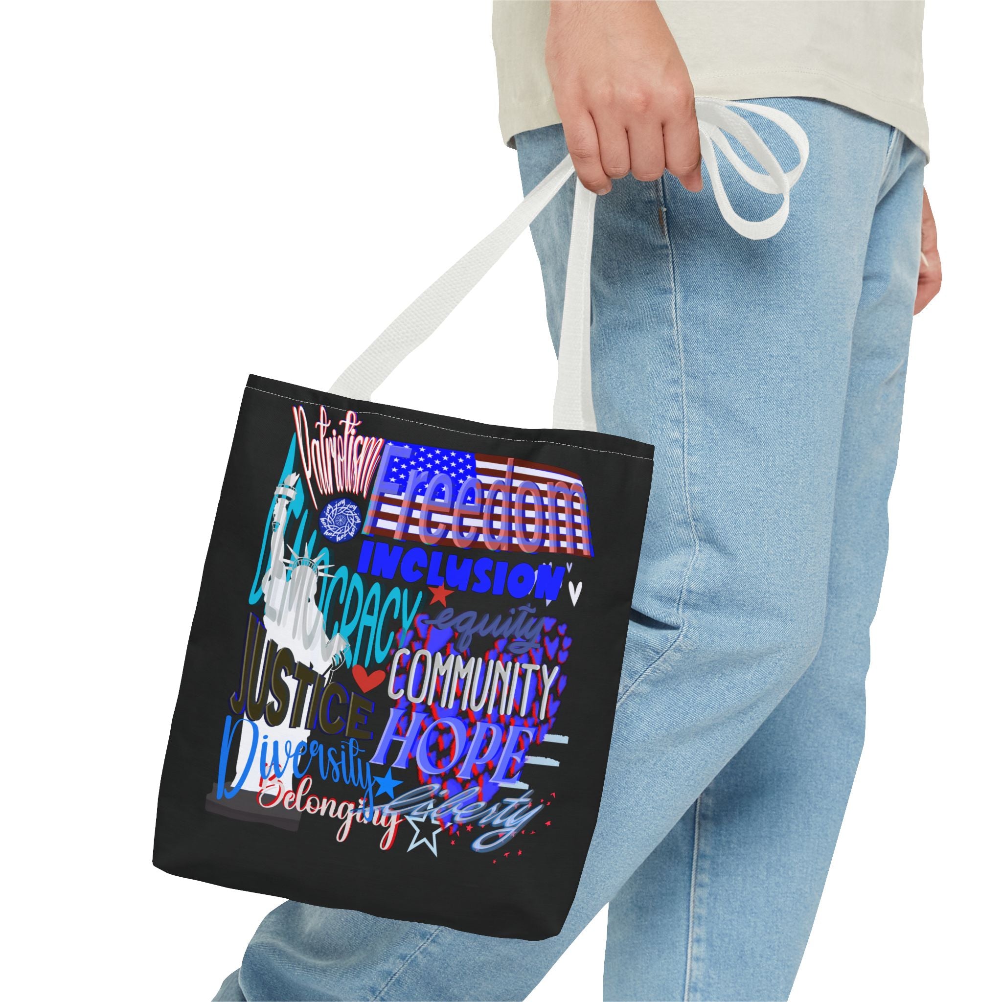 US VALUES Tote Bag